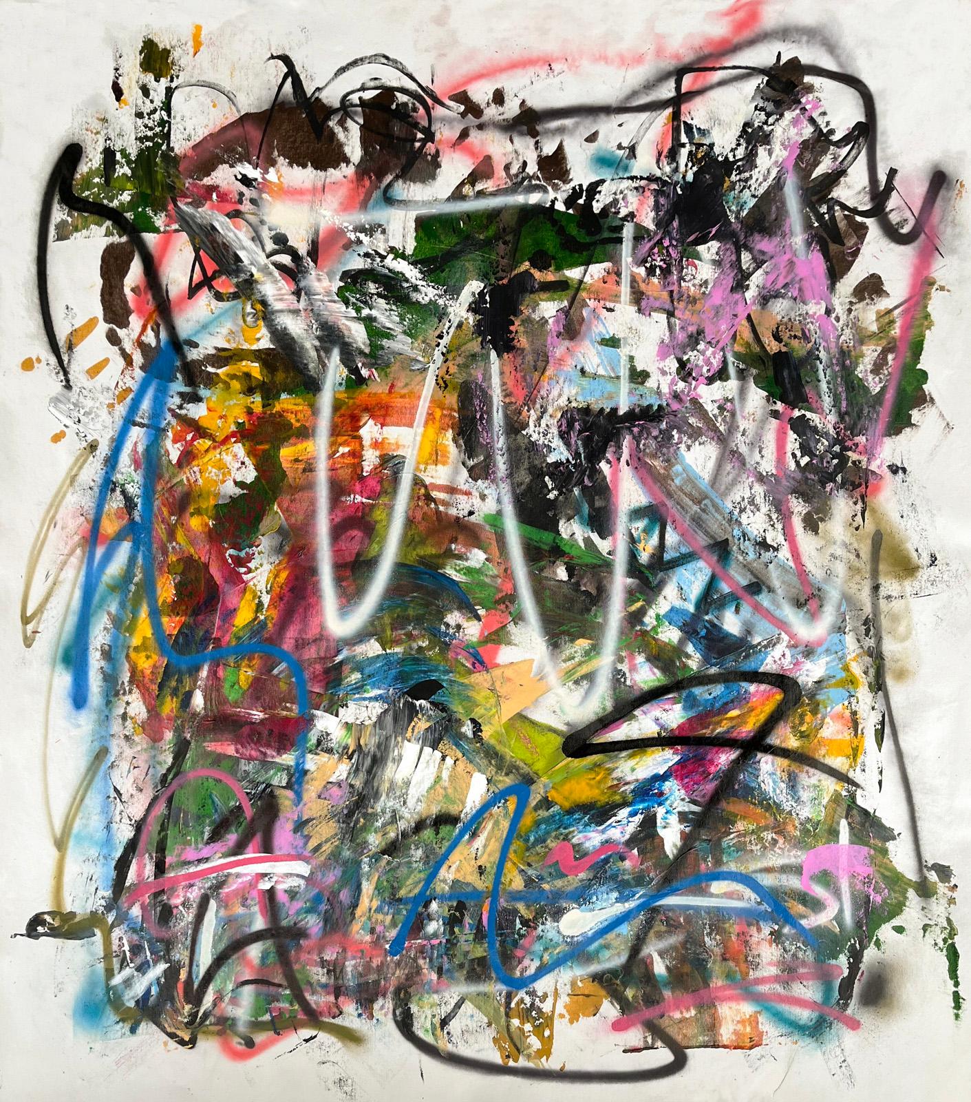 Abstract Painting di Victor-Raul Garcia - Mother Nature in fuga
