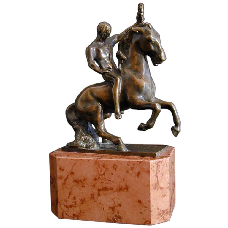 "Victor Riding His Mount" by Hungarian sculptor