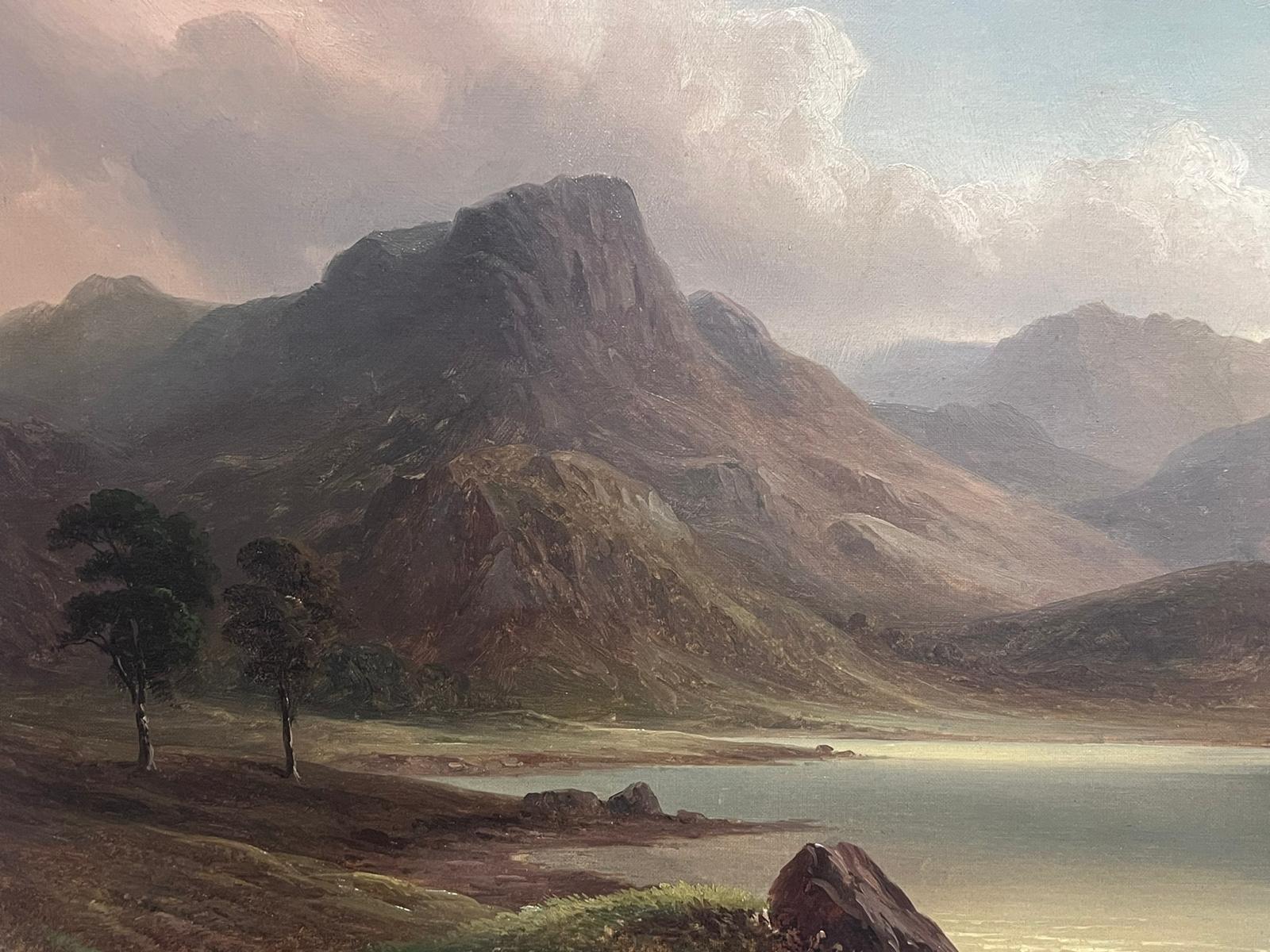 La fine del giorno
di Victor Rolyat (Regno Unito, XIX secolo)
olio su tela firmato, incorniciato
incorniciato: 25 x 36 pollici
tela: 20 x 30 pollici
provenienza: collezione privata, Inghilterra
condizioni: ottime e solide condizioni