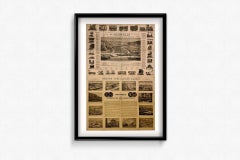 document original de 1885 - The Decauville company - Railway Industry Train