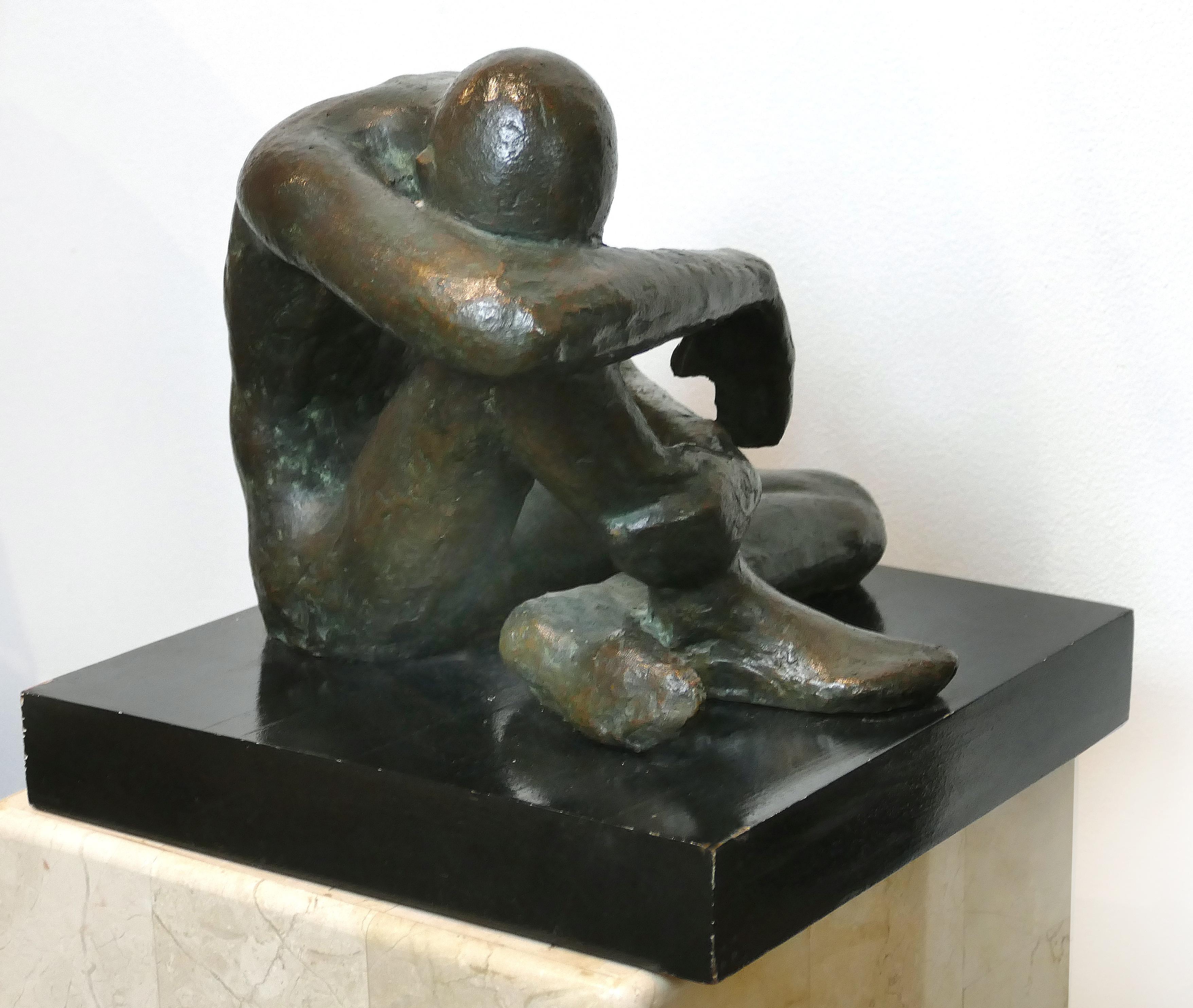 Victor Salimones Figurative Nude Sculpture 