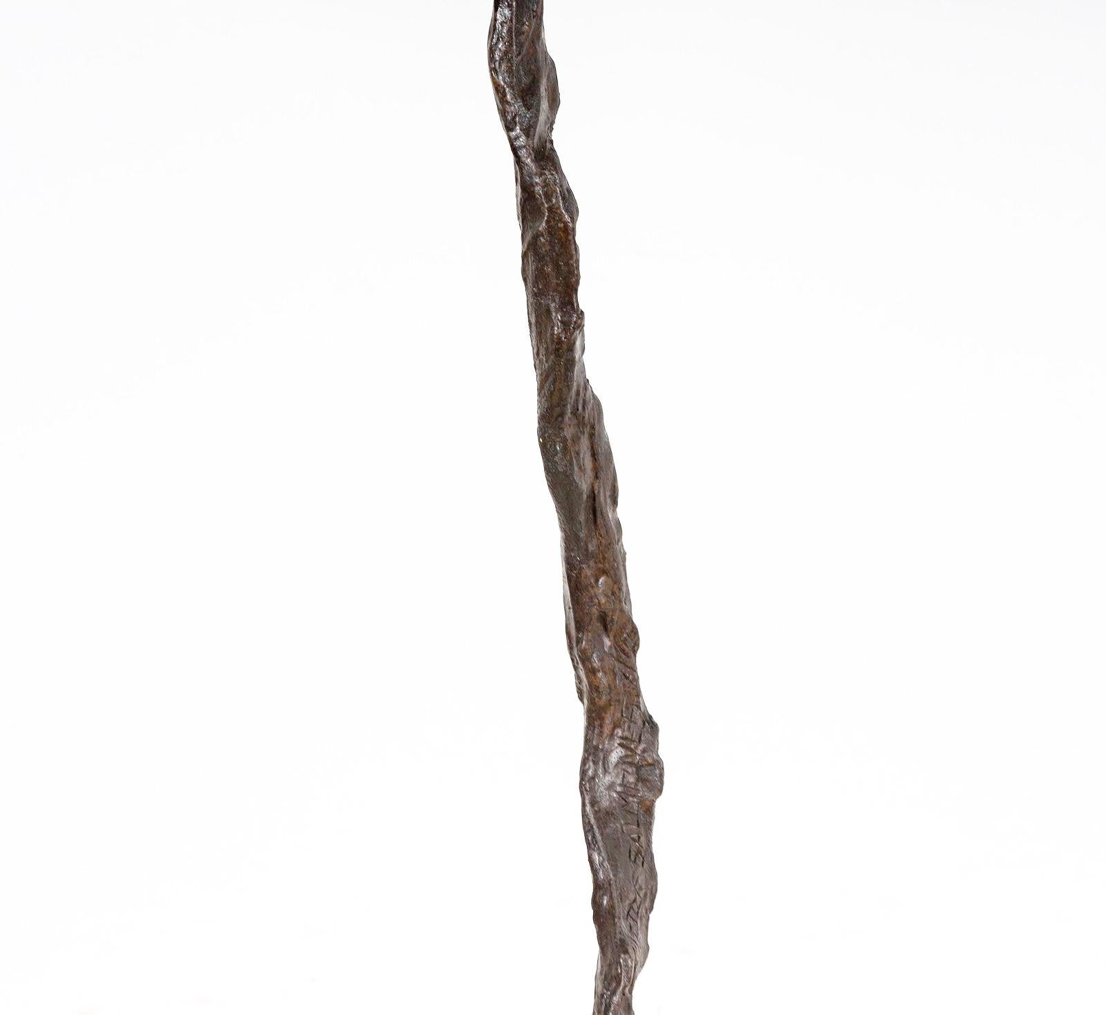 Fine XX secolo Scultura in bronzo di Victor Salmones El Acrobata, firmata e numerata, Messico anni '80 in vendita