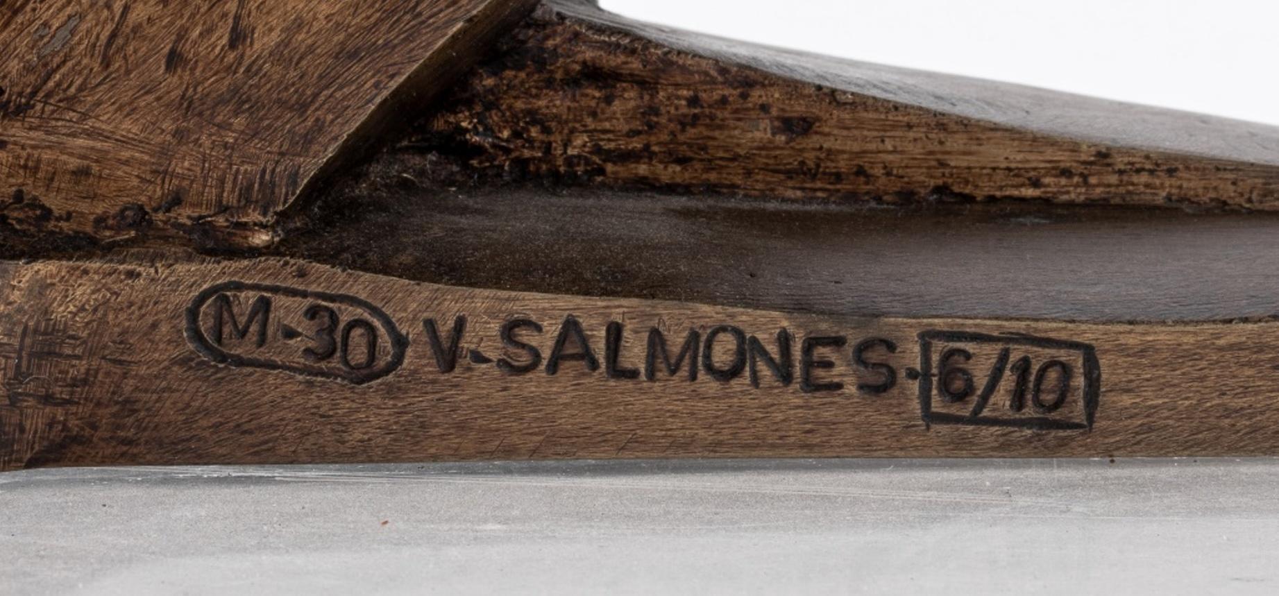 Victor Salmones Homenaje bronze en vente 4