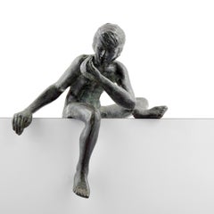 Vintage  Victor Salmones Nude Figural Sculpture