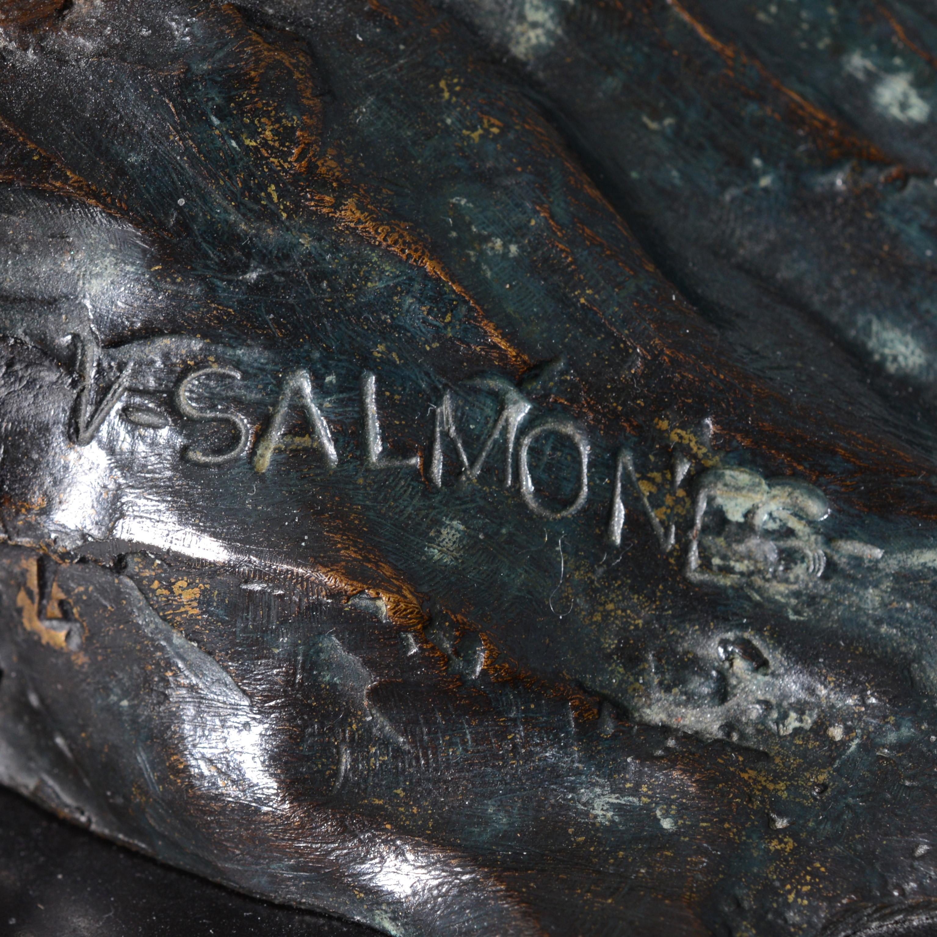 Victor Salmones REINA DEL ESPACIO Escultura de bronce en venta 13