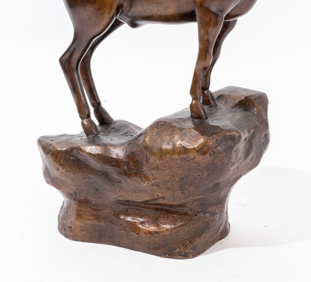 Victor Salmones - Sculpture de bélier en bronze 3