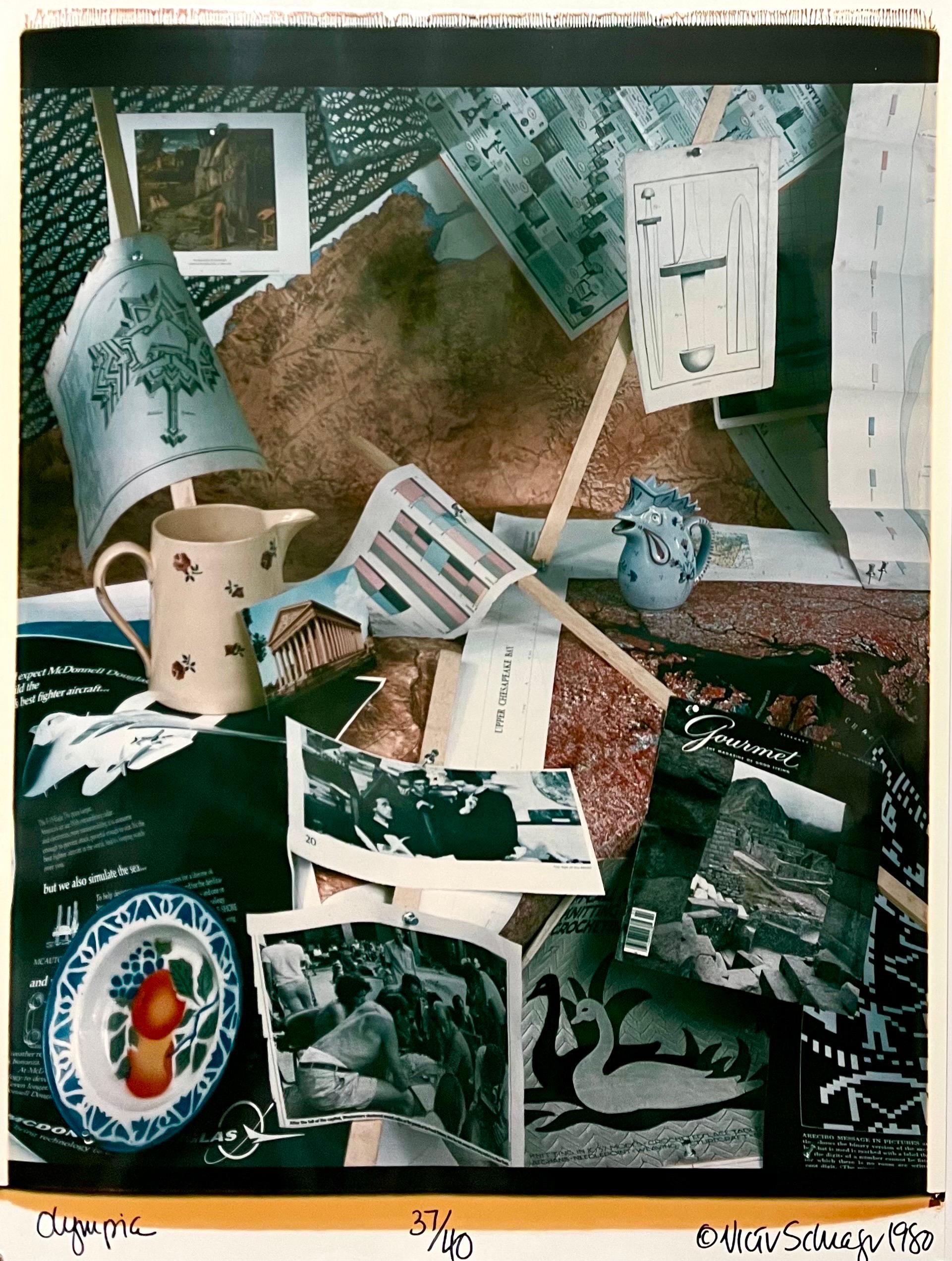Large Format Polaroid Photograph Still Life Color Photo Dye Print Betty Hahn Art For Sale 7