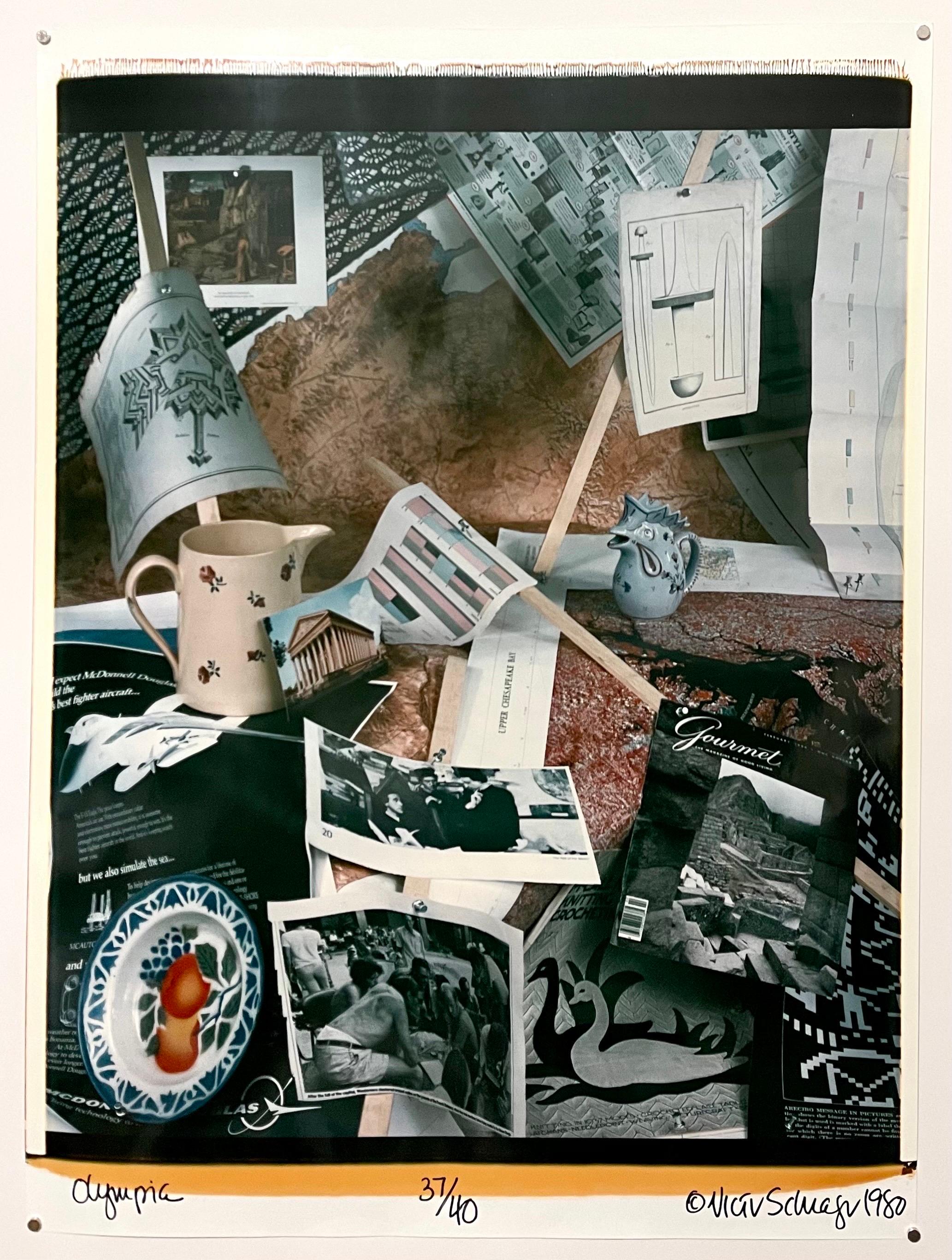 Large Format Polaroid Photograph Still Life Color Photo Dye Print Betty Hahn Art For Sale 4