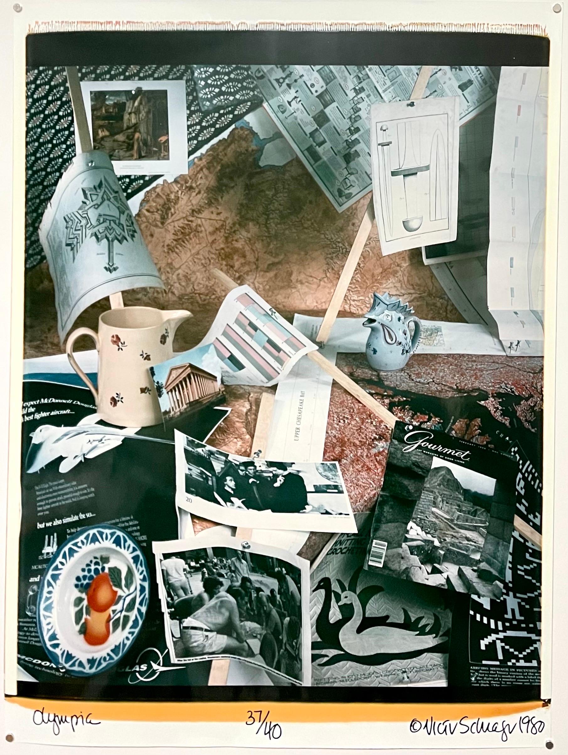 Victor Schrager Color Photograph - Large Format Polaroid Photograph Still Life Color Photo Dye Print Betty Hahn Art