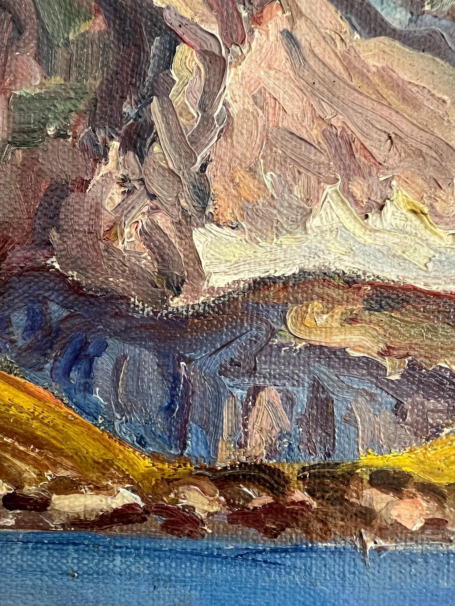 Work on canvas
Golden wooden frame
51 x 58.5 x 4.5 cm
