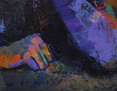 PEACH, Painting, Oil on Canvas