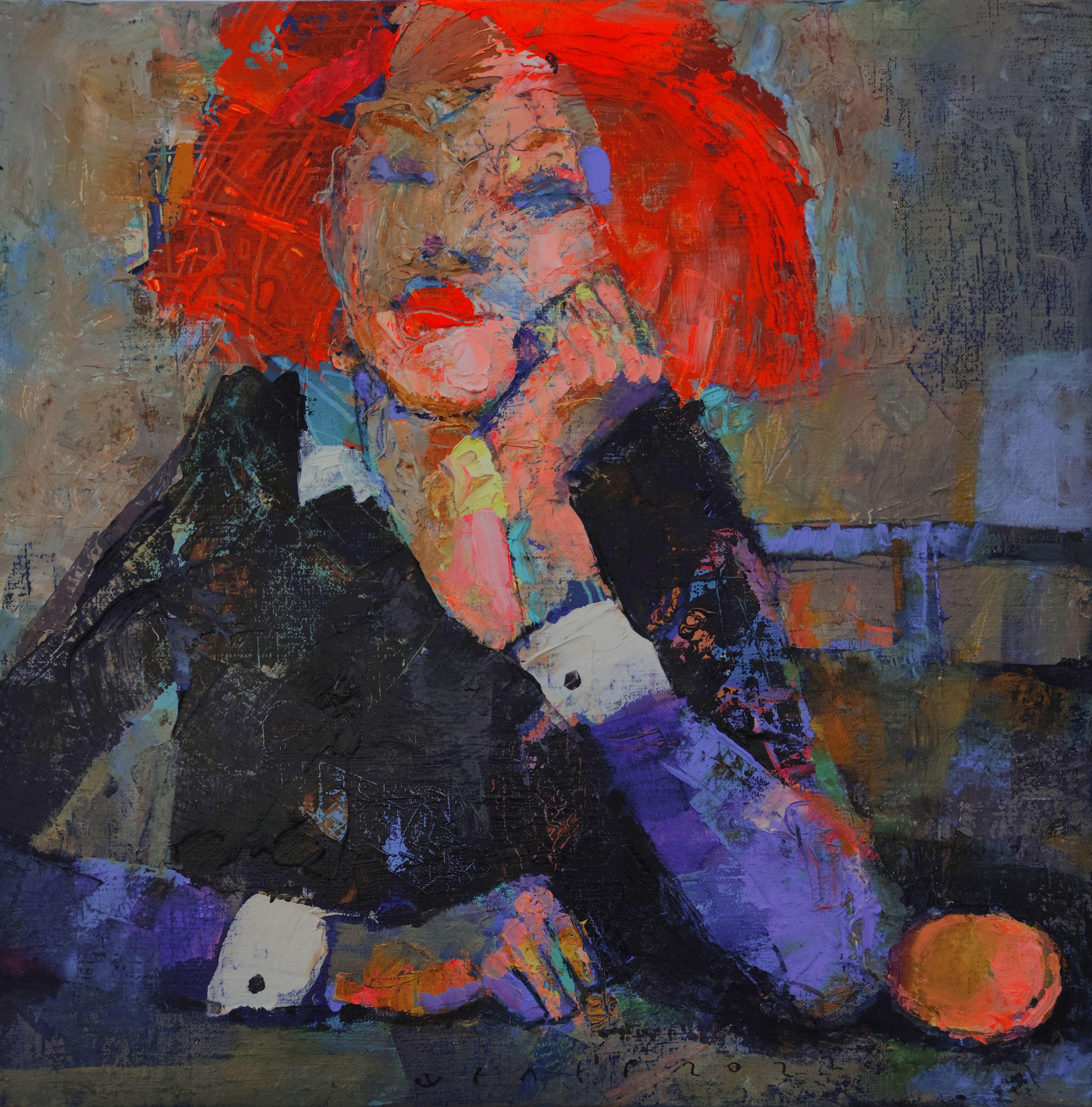 PESCA, Pittura, Olio su tela - Painting di Victor Sheleg
