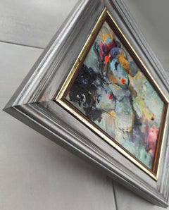 "Girlfriends", Painting, Oil on MDF Panel