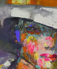 SERIES OF PAINTINGS "SUMMER VIBES" "FIRST FEELING", Painting, Oil on Canvas