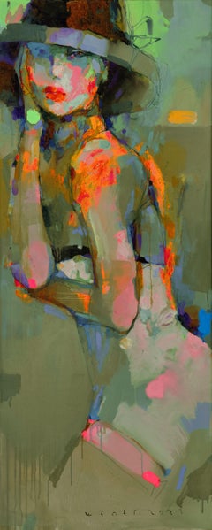 Series of paintings  "Summer vibes" "Second Feelin, Painting, Oil on Canvas