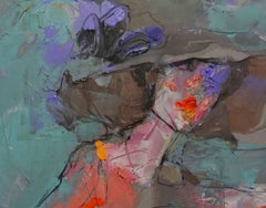 Walk, Painting, Oil on Paper