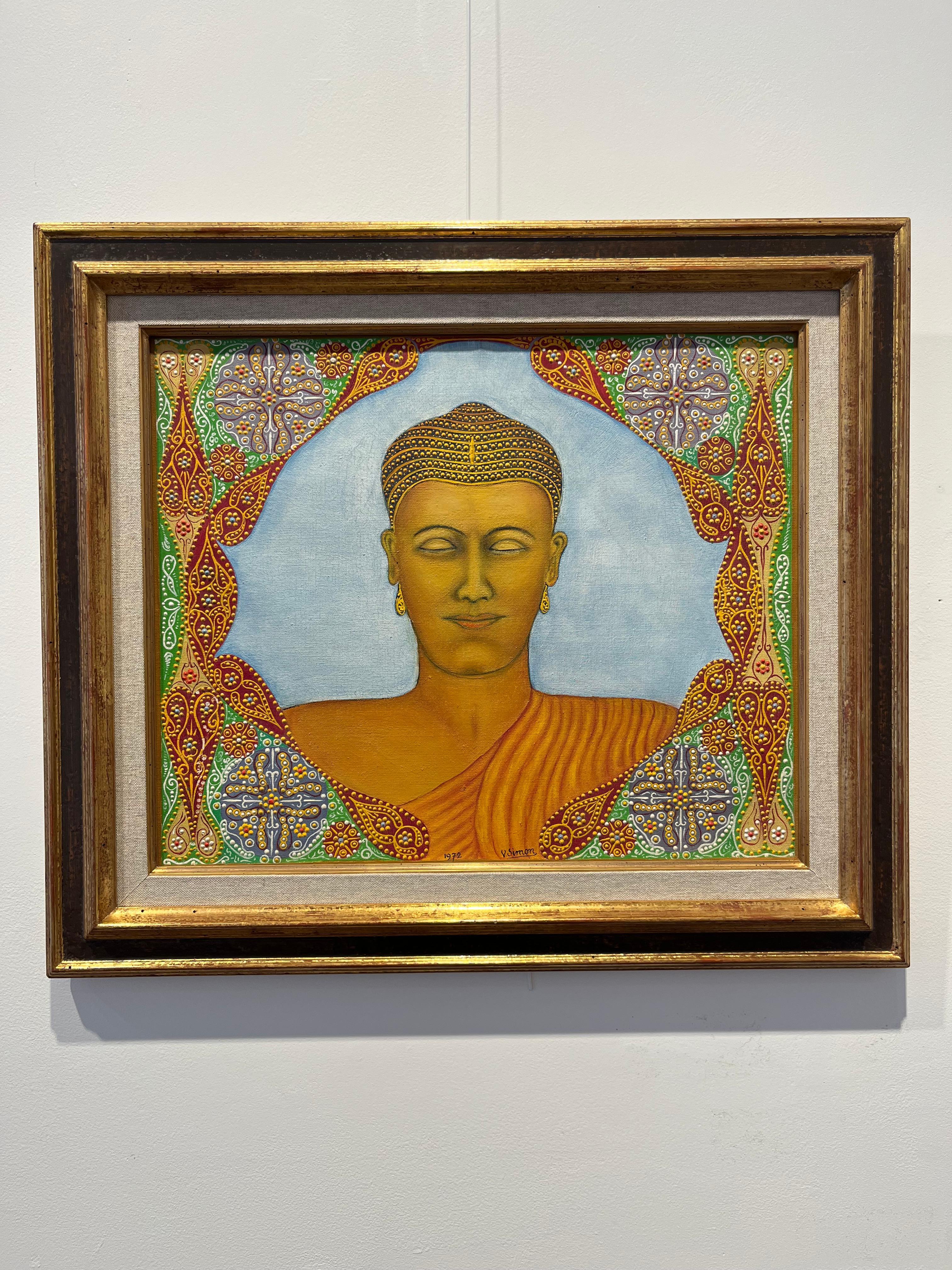 Bouddha - Artisanat Painting par Victor Simon