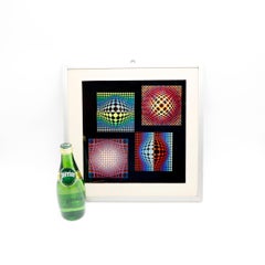Victor Vasarely (1906–1997) - Coloured print