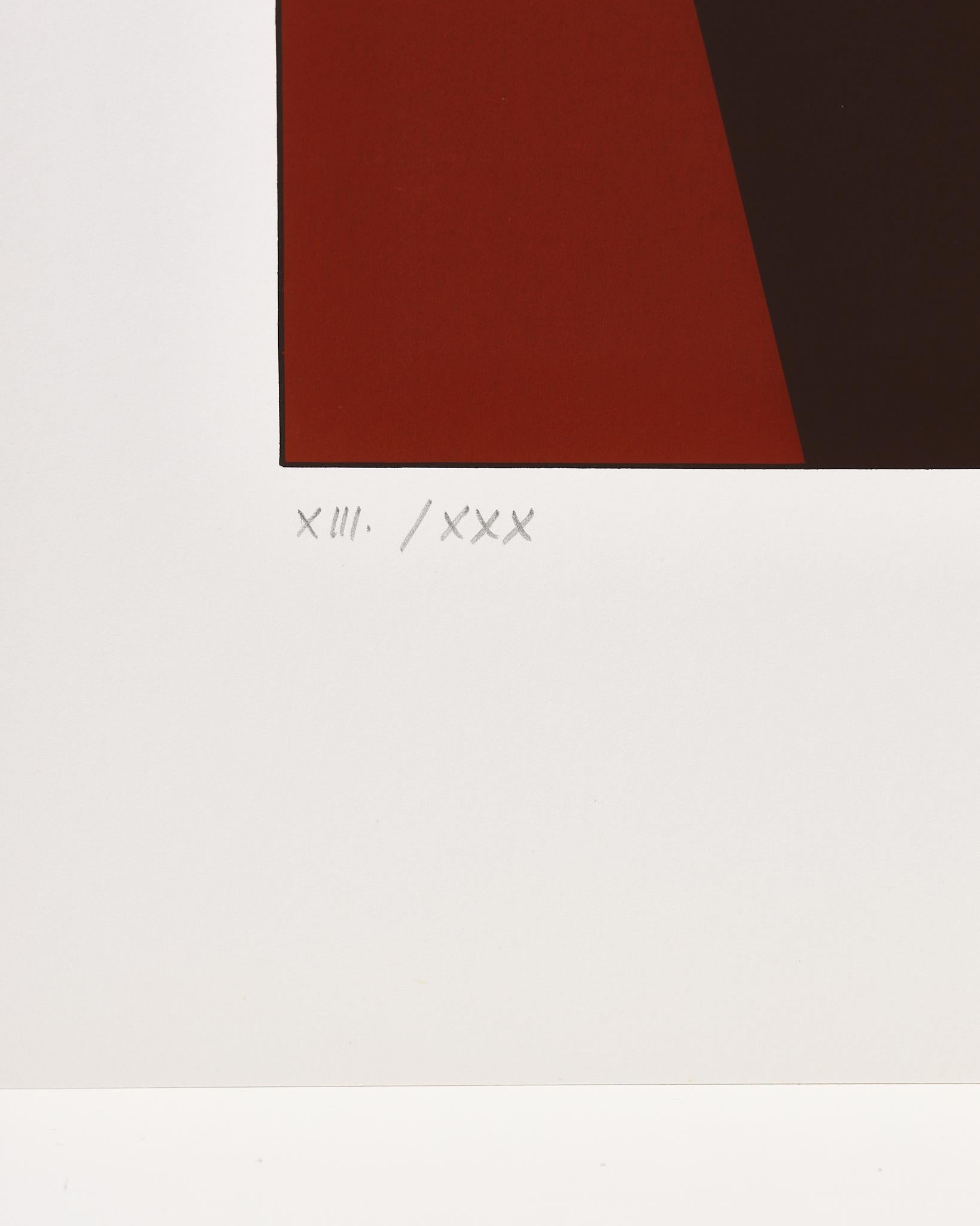 20th Century Victor Vasarely (1906 – 1997) - Les Années Cinquante, 1989 For Sale