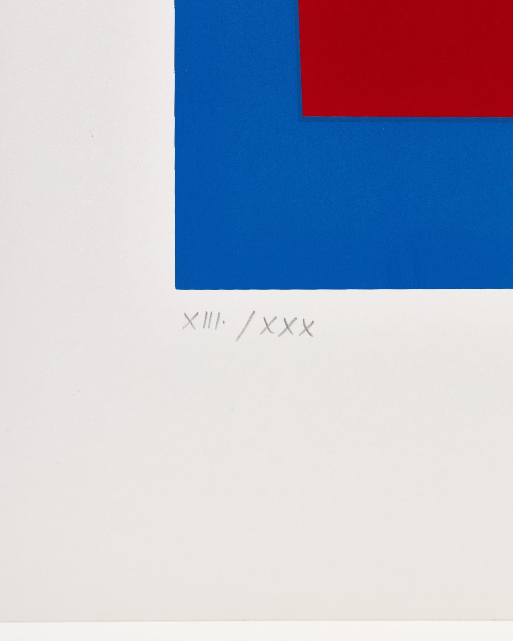 Paper Victor Vasarely (1906 – 1997) - Les Années Cinquante, 1989 For Sale
