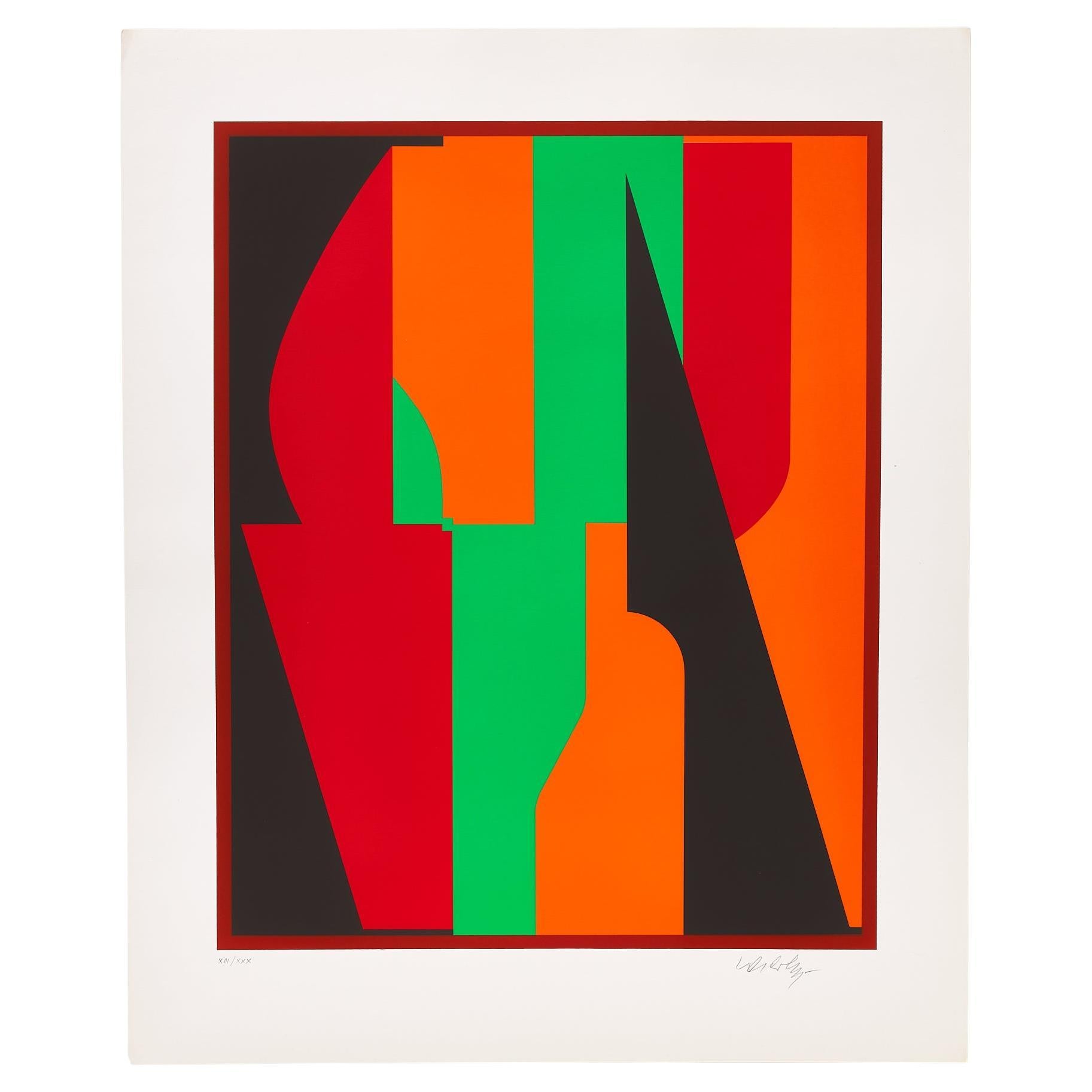 Victor Vasarely (1906 - 1997) - Les Années Cinquante, 1989