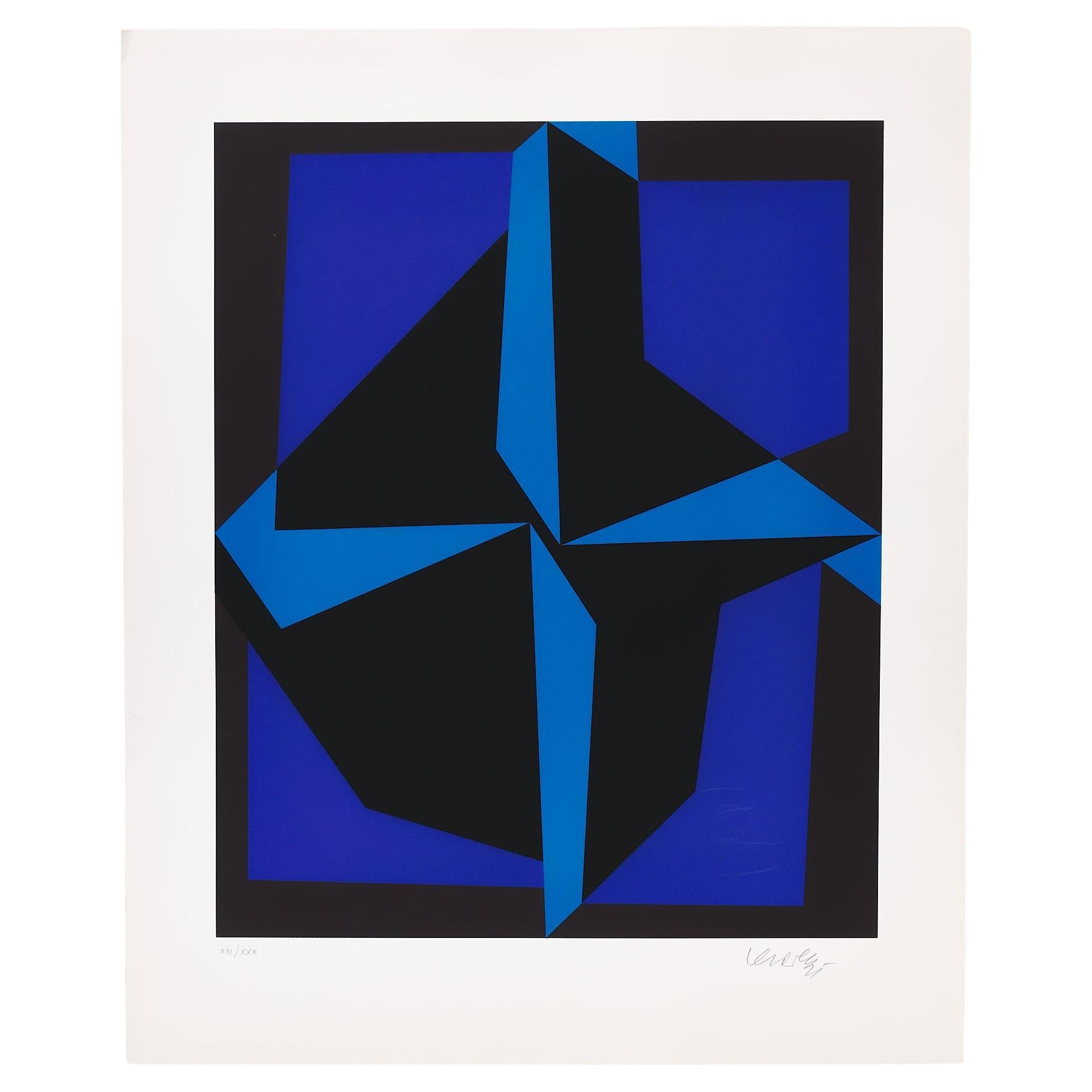 Victor Vasarely (1906 - 1997) - Les Années Cinquante, 1989