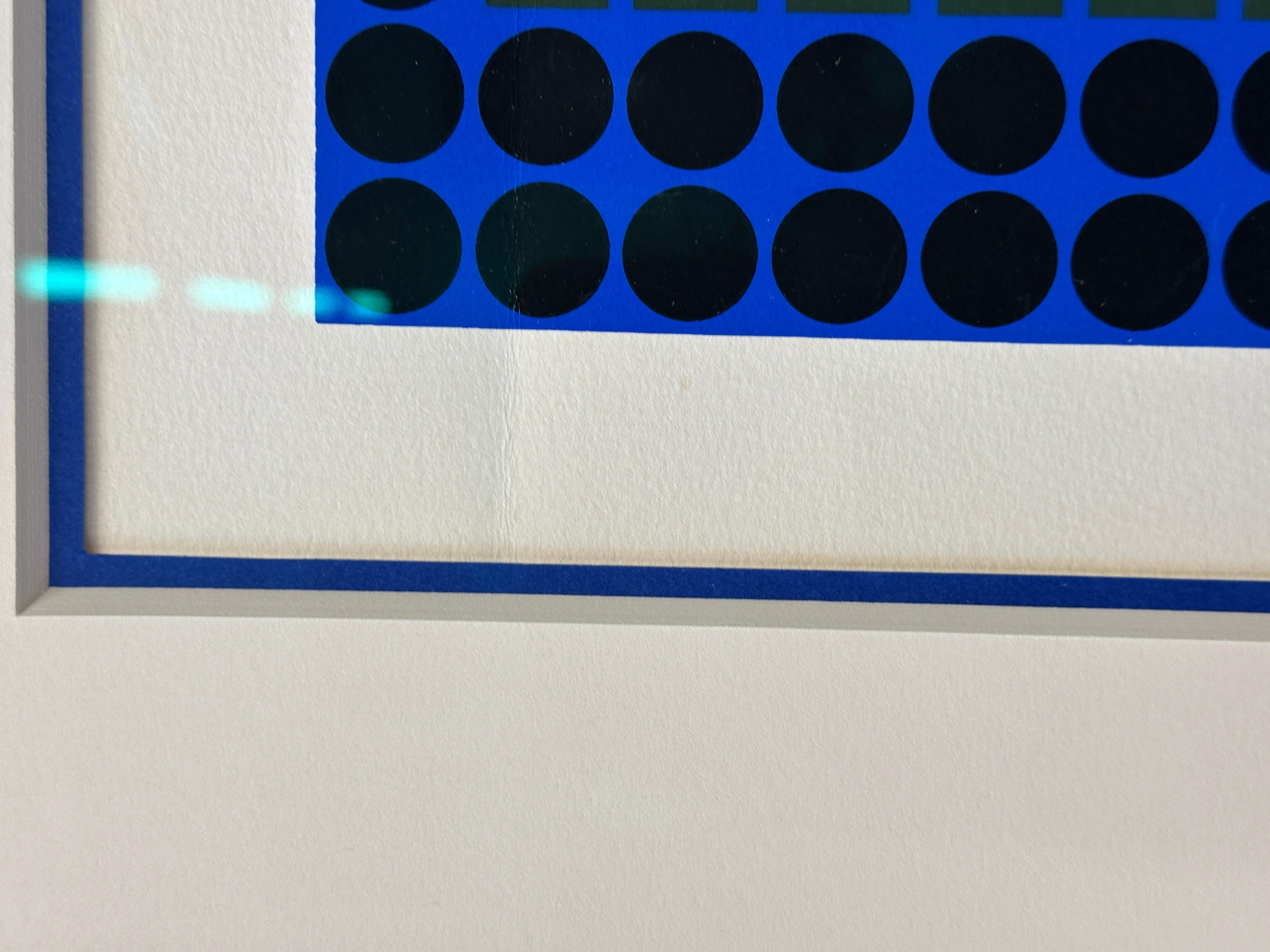 Victor Vasarely 1970’s Screenprint Silkscreen Sphere and Cube Signed & Numbered 2