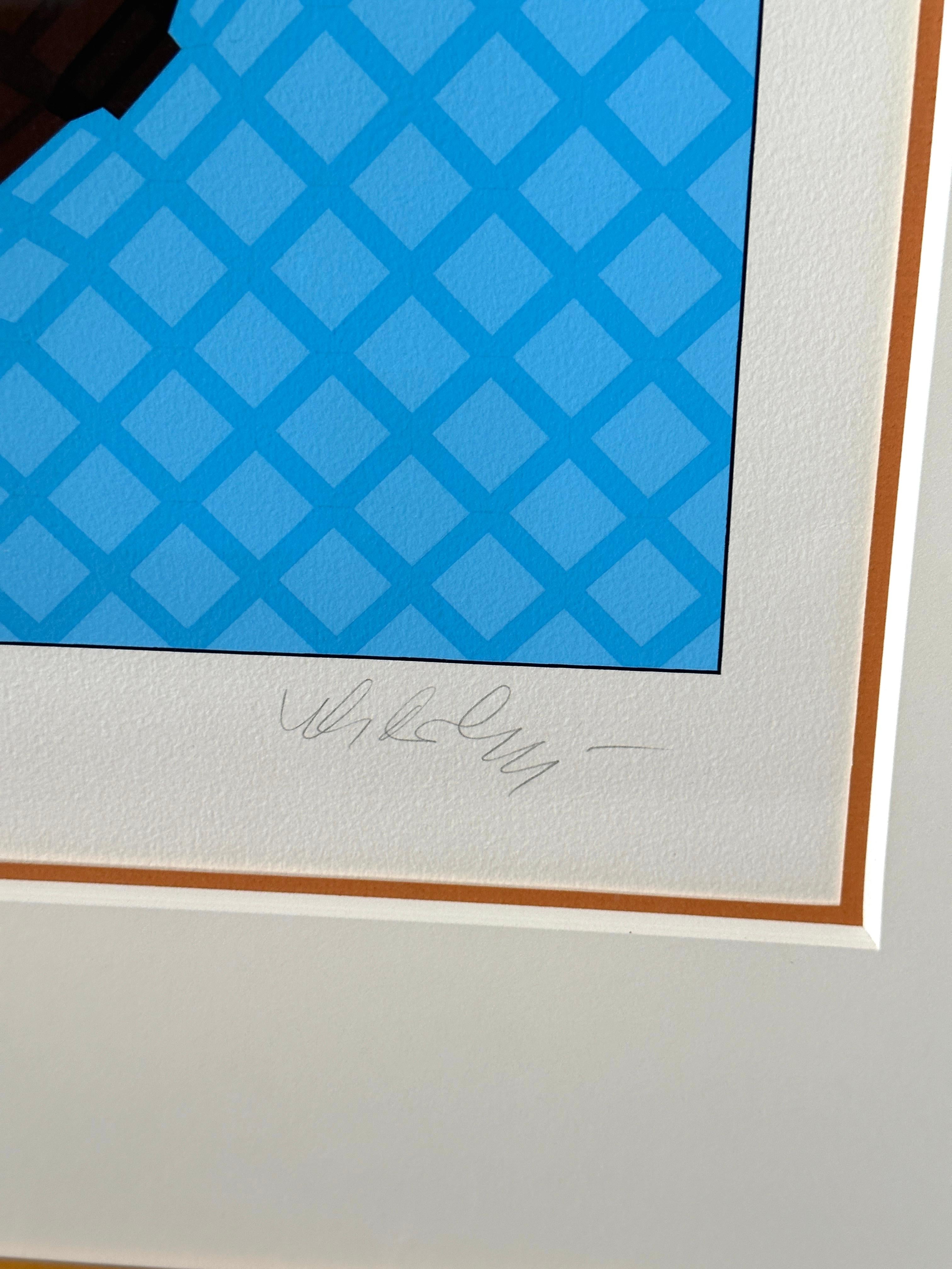 Victor Vasarely 1976 Koskota Siebdruck Signiert und nummeriert im Angebot 6