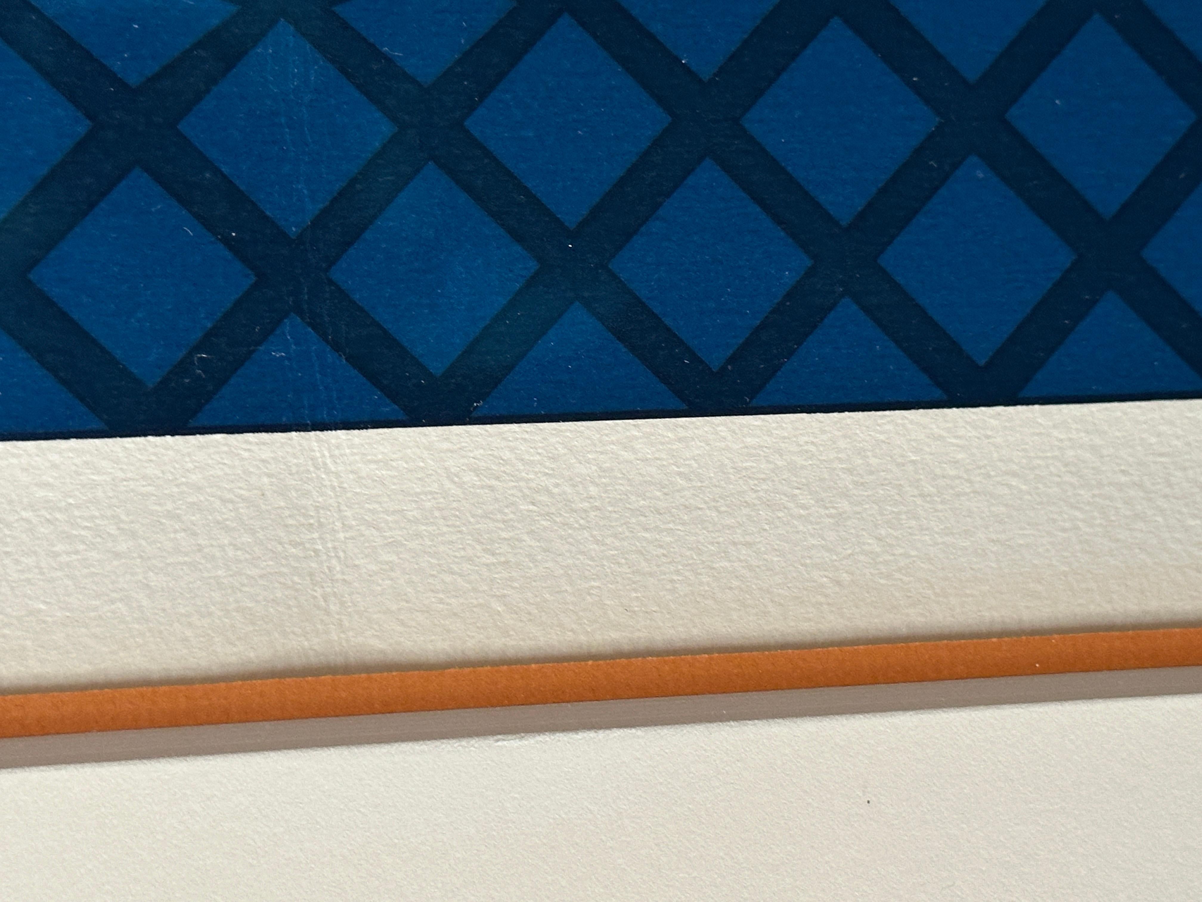 Victor Vasarely 1976 Koskota Siebdruck Signiert und nummeriert (Papier) im Angebot