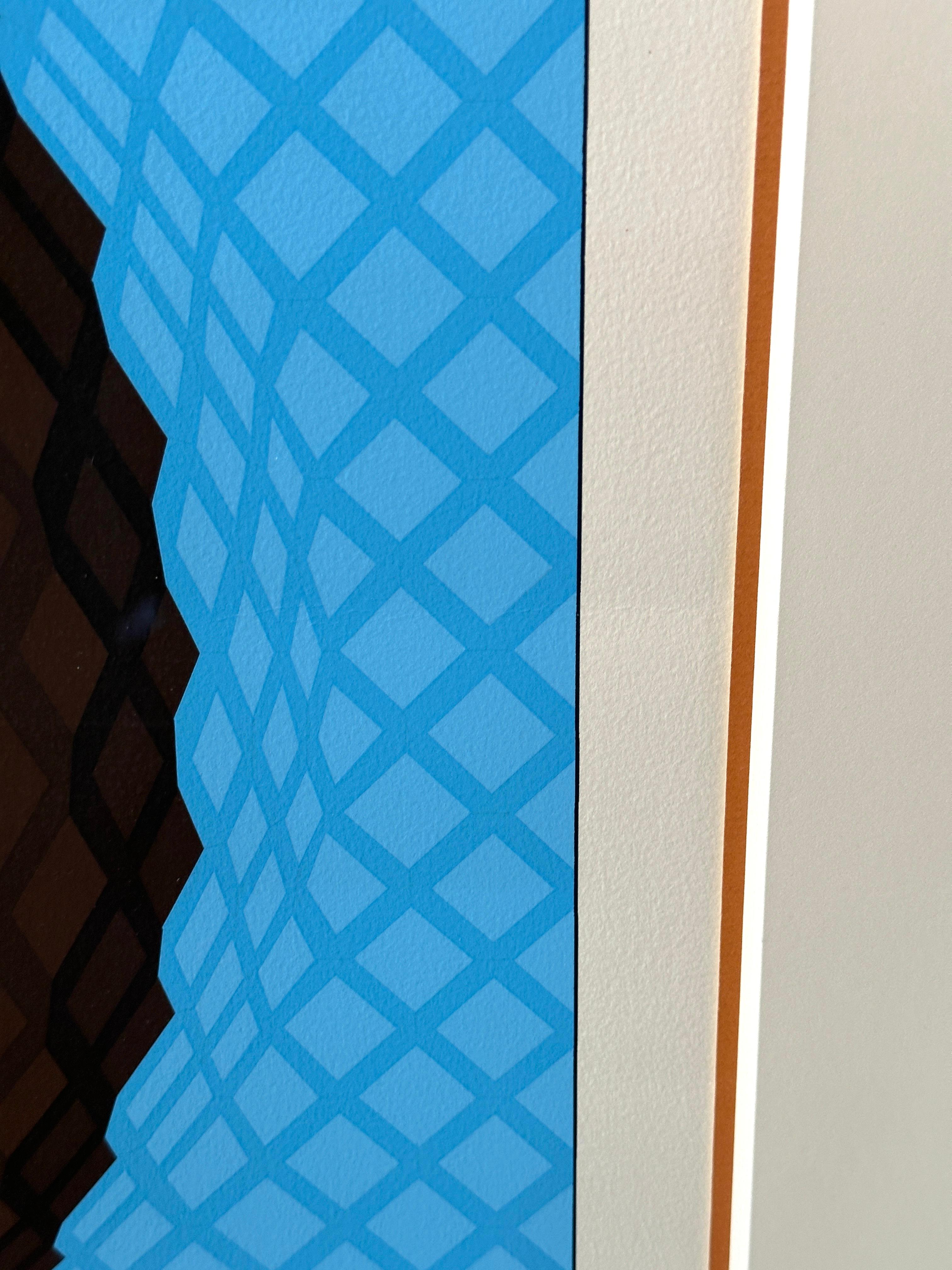 Victor Vasarely 1976 Koskota Siebdruck Signiert und nummeriert im Angebot 1