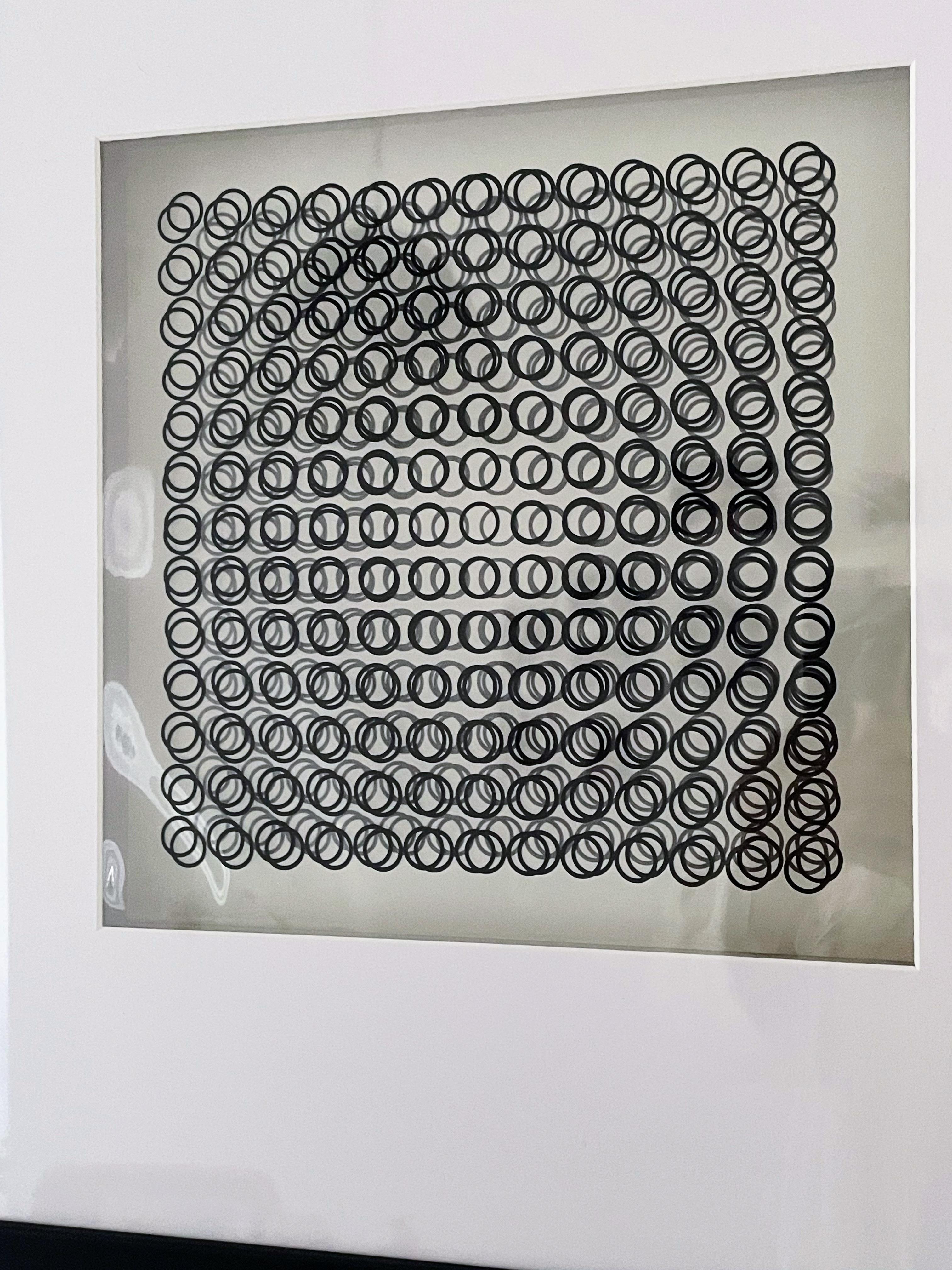 20th Century Victor Vasarely Cinetique Oeuvres Profondes 1-4 Switzerland, 1973 For Sale