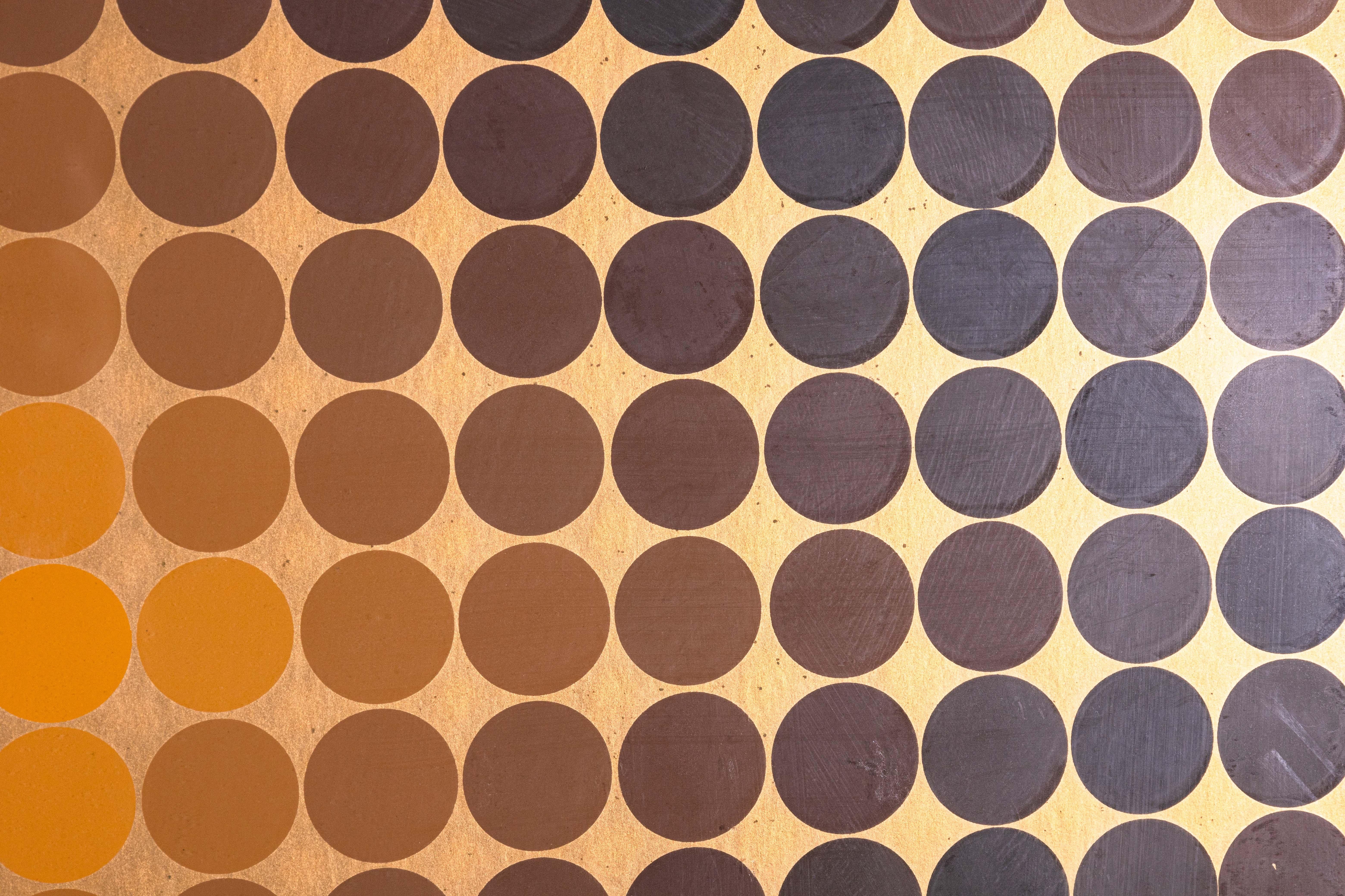 Victor Vasarely DiaC (Oro) Serigrafía Op Art Moderno 83/200 Enmarcado 1968 Papel en venta