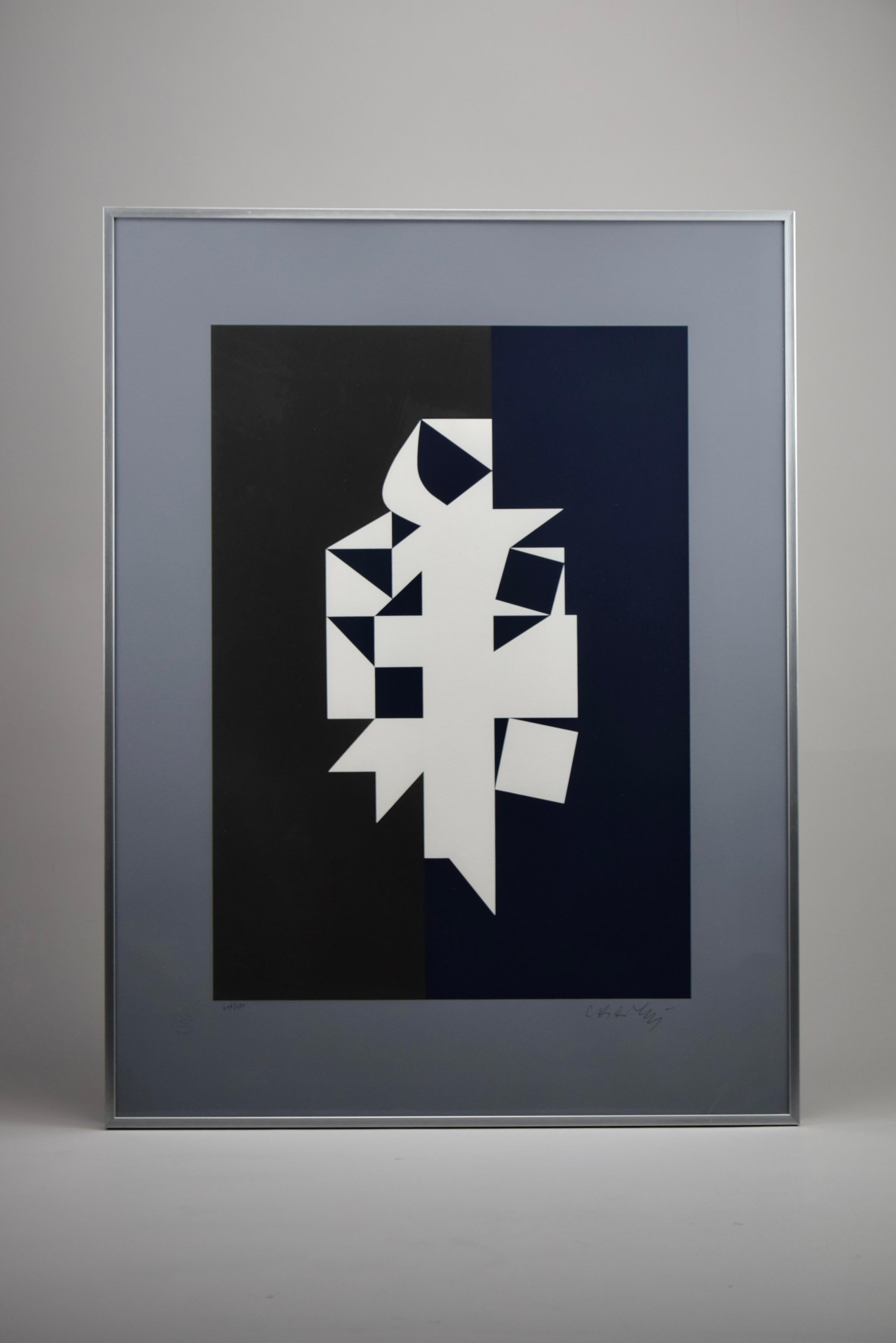 Victor Vasarely (1906-1997) - Limitierte Auflage signiertes Kunstwerk (234/250)

Wir präsentieren ein exquisites Werk von Victor Vasarely, dem Meister der Op Art (Optische Kunst), aus dem Jahr 1975 in limitierter Auflage und mit der Nummer 234 von