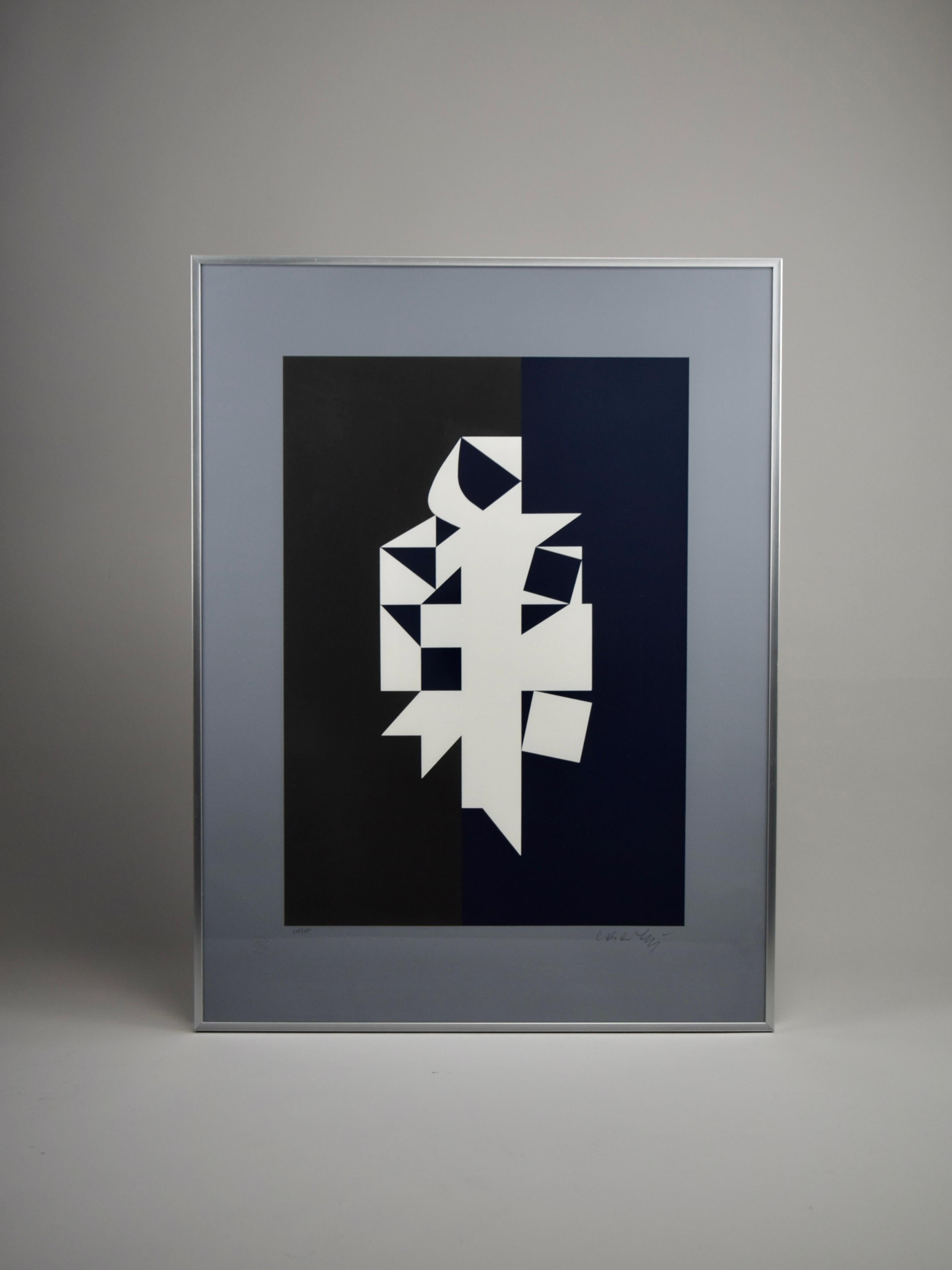 Victor Vasarely (Papier) im Angebot