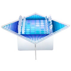 Victor Vasarely Limited Edition Chess Set in Plexiglass