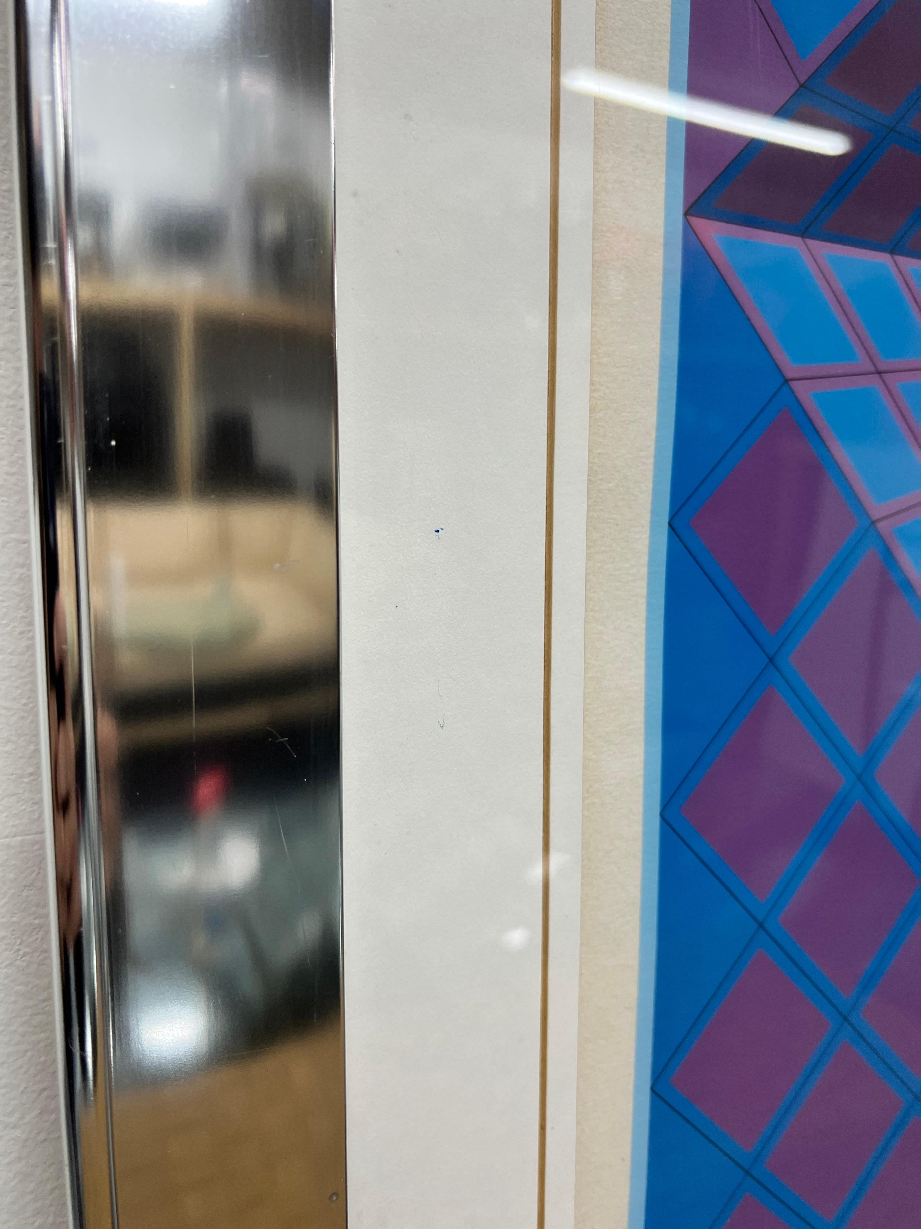 Victor Vasarely Litografía Op Art de edición limitada, firmada y numerada en venta 3