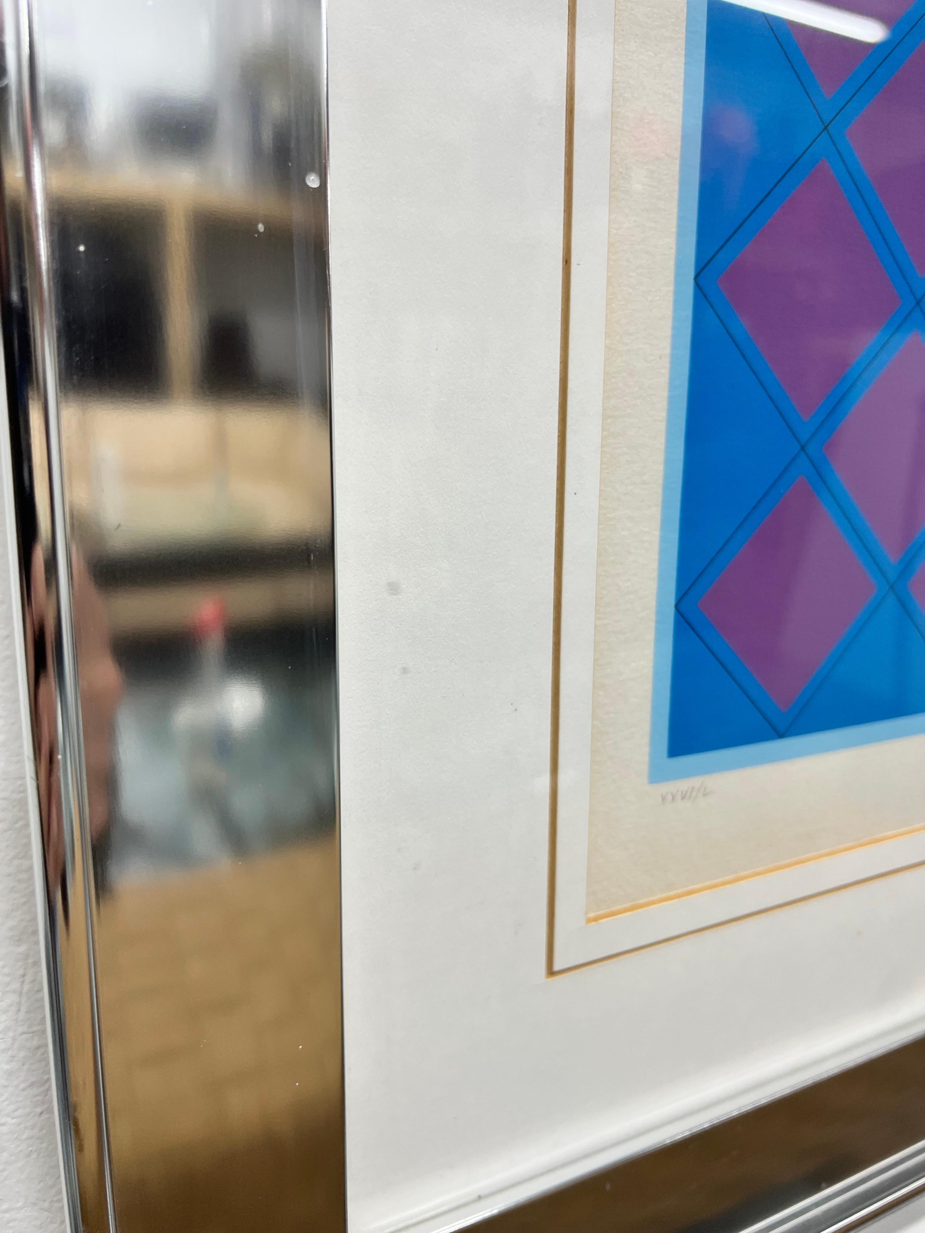 Victor Vasarely Litografía Op Art de edición limitada, firmada y numerada en venta 4