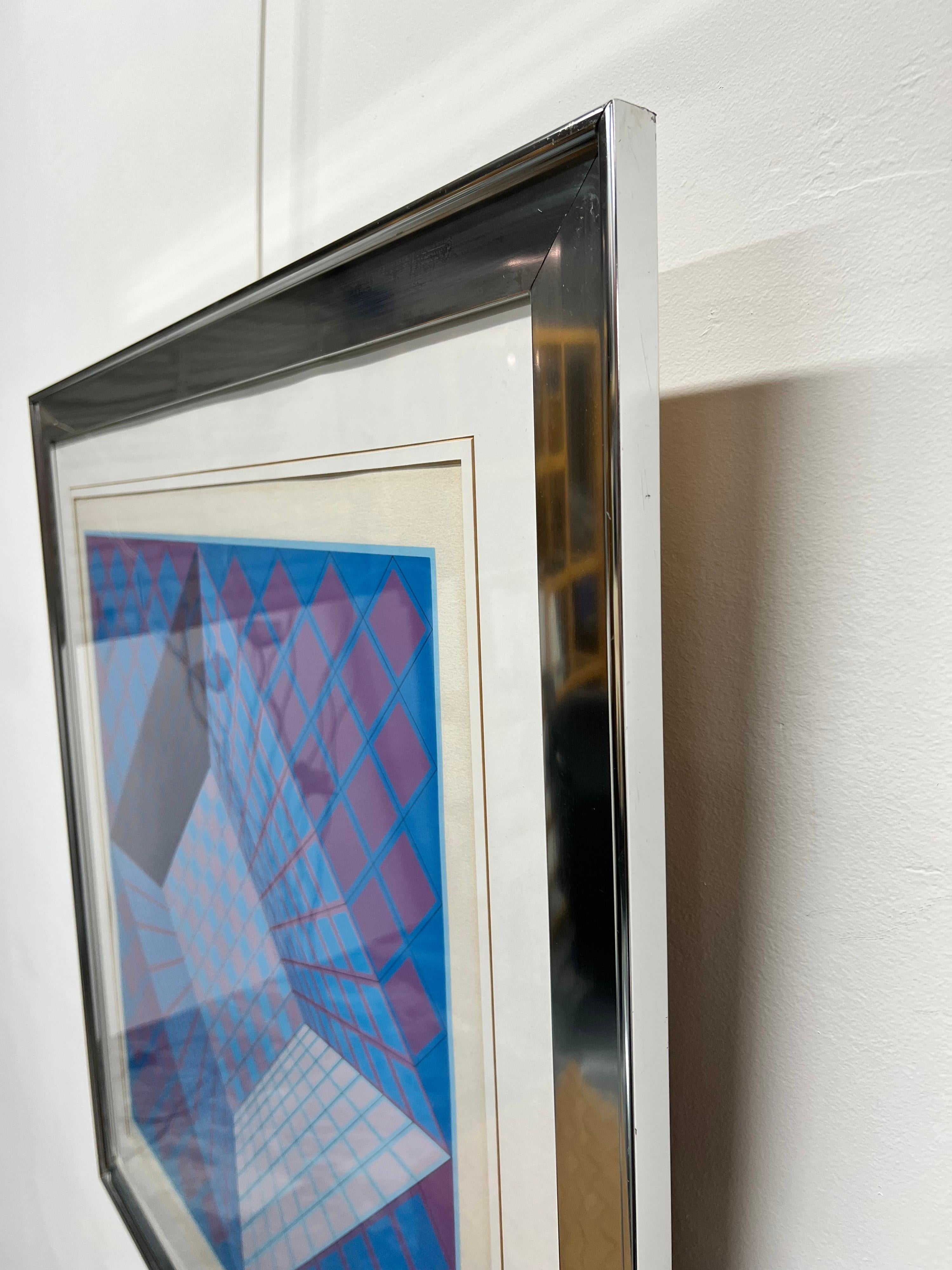 Victor Vasarely Litografía Op Art de edición limitada, firmada y numerada en venta 1
