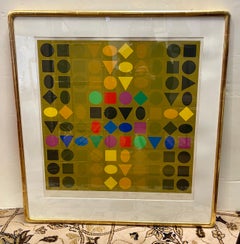Victor Vasarely Limited Edition Signed Serigraph