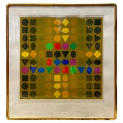 Victor Vasarely Limited Edition Signed Serigraph