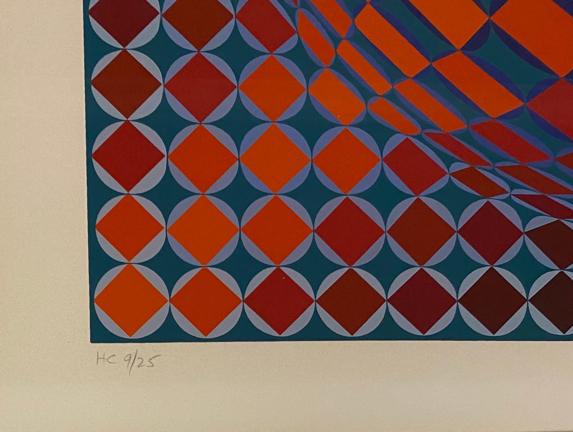 lithographie vasarely