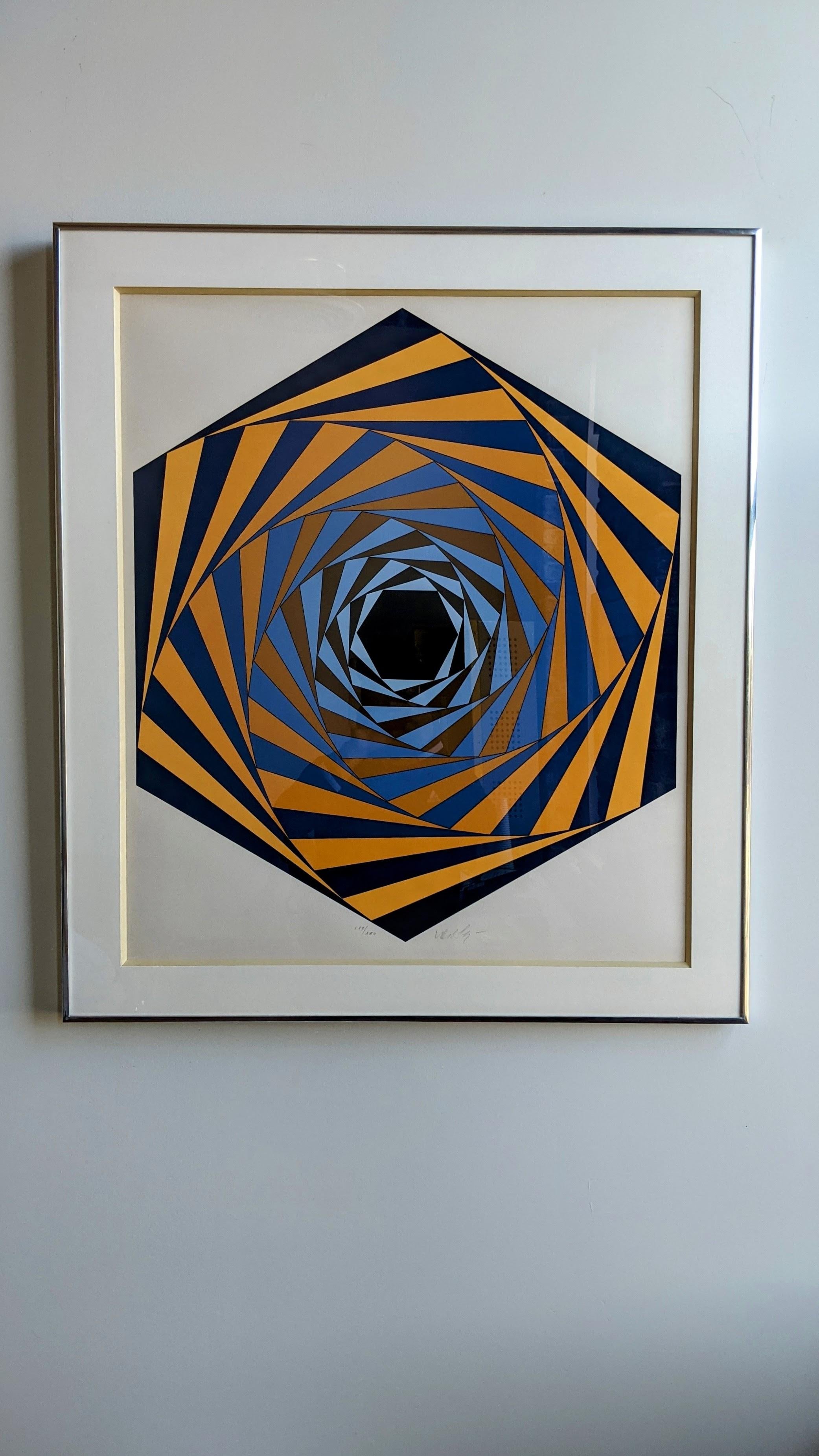 Stainless Steel Victor Vasarely 