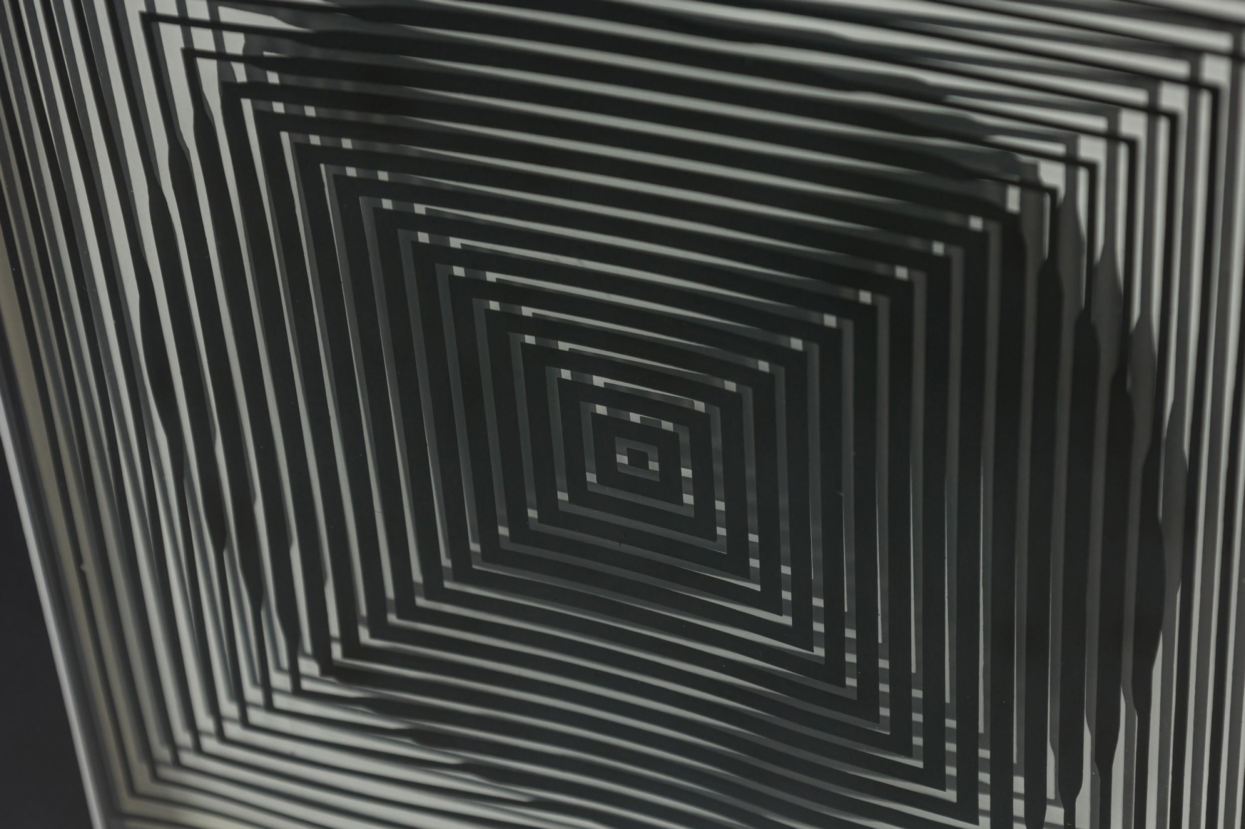 Victor Vasarely Ungarisch-französische OP-Kunst der Jahrhundertmitte, Lentikular-Serigrafie im Angebot 1