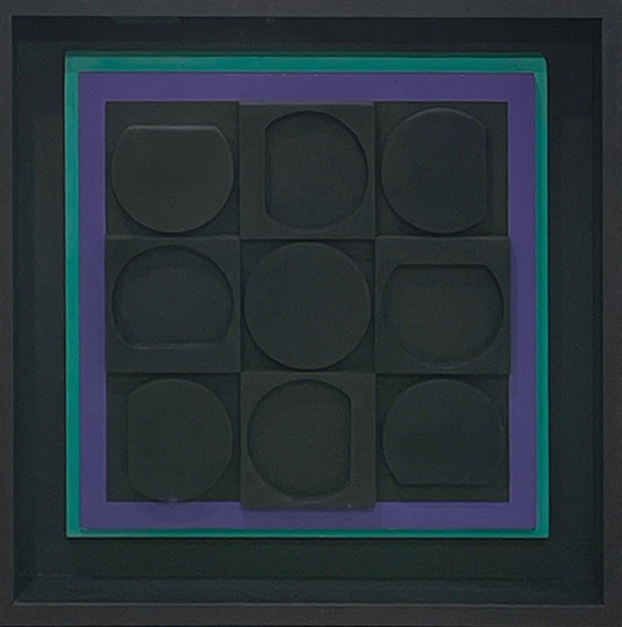 Eclipse - Painting by Victor Vasarely