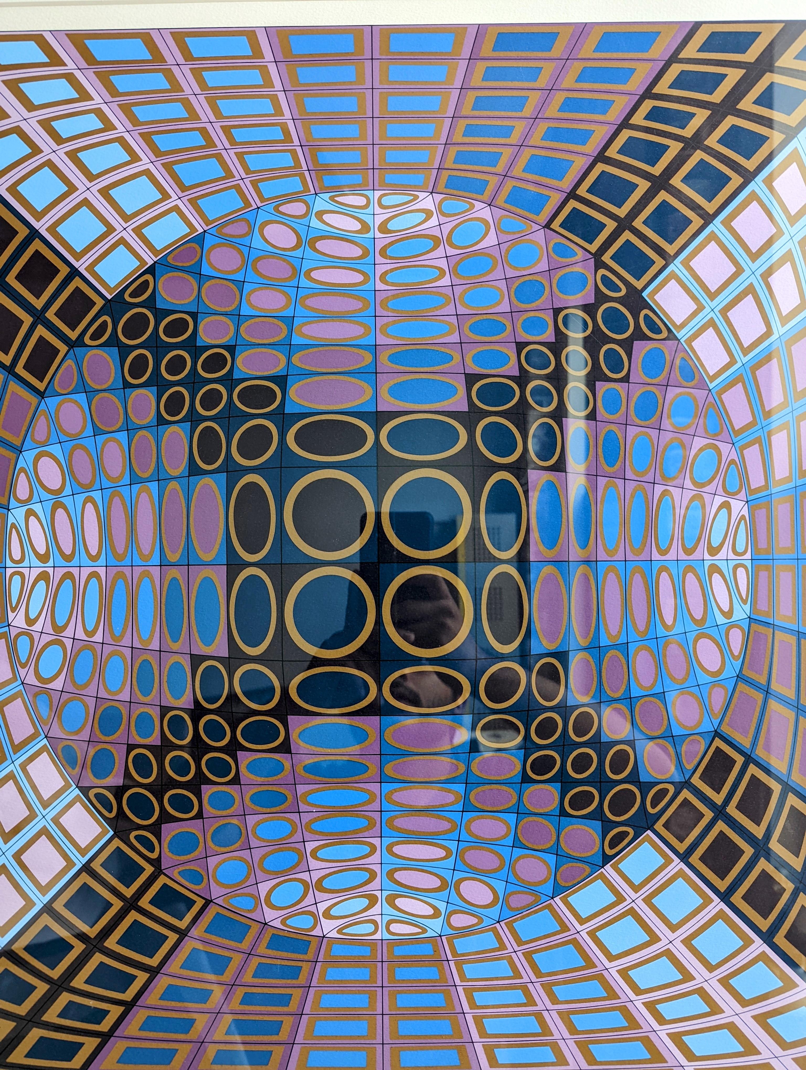 Lucite Victor Vasarely 