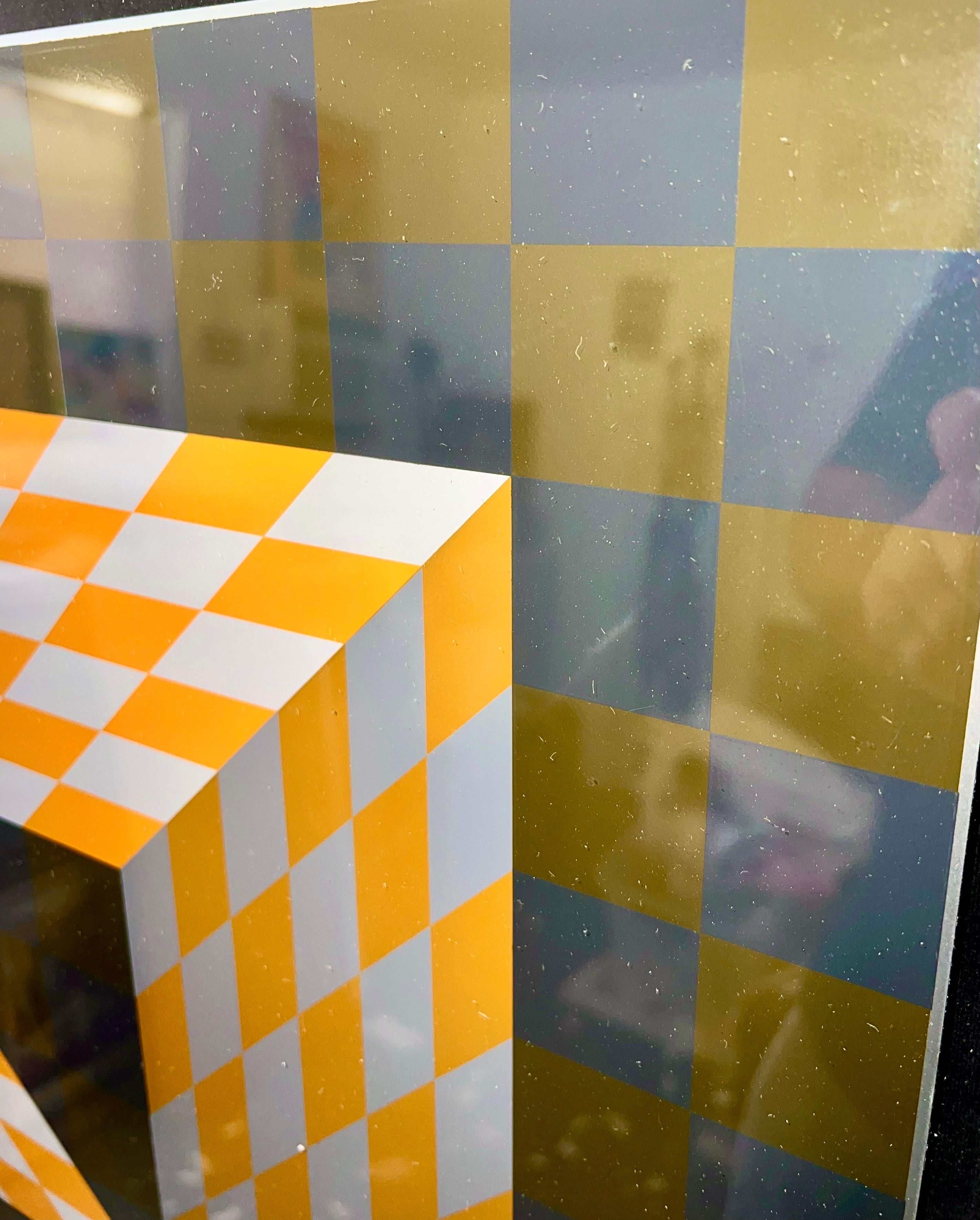 Victor Vasarely (1908-1997) 
Axo
Dieses Stück ist handsigniert und nummeriert
ca. 1972-1977
Ich habe gesehen, dass es als 