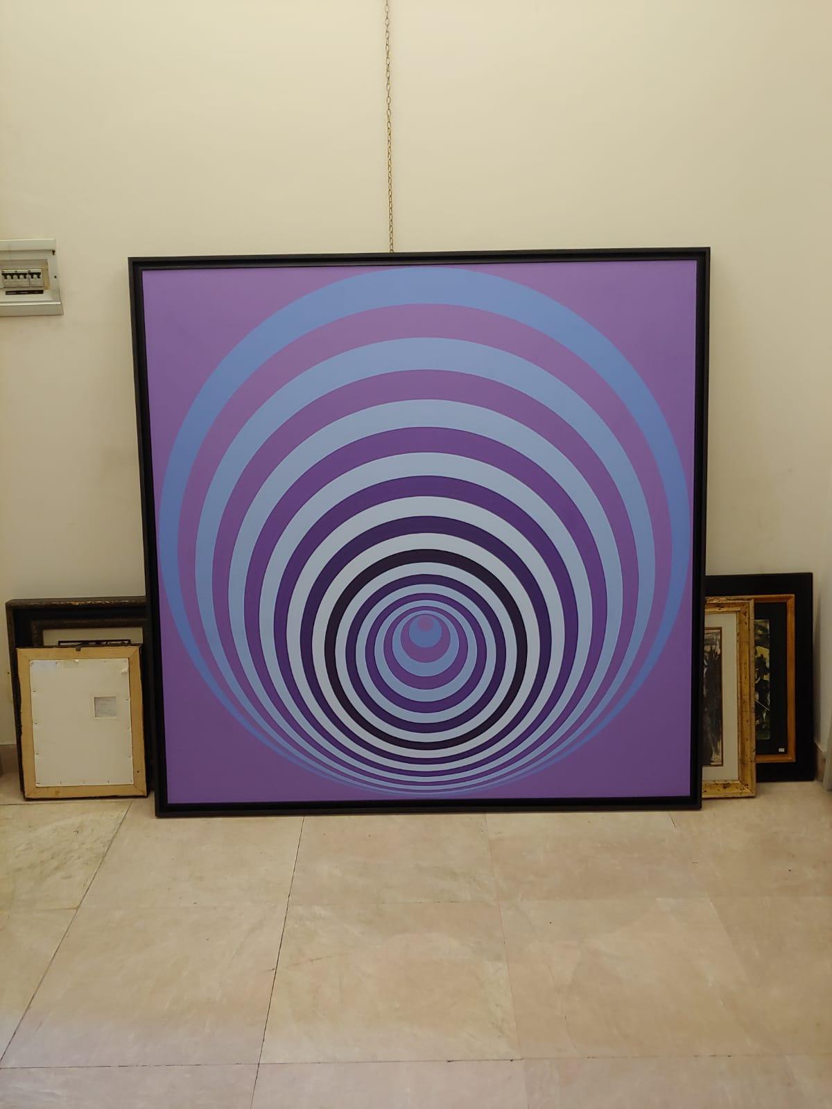 Örvégny/s - Painting by Victor Vasarely