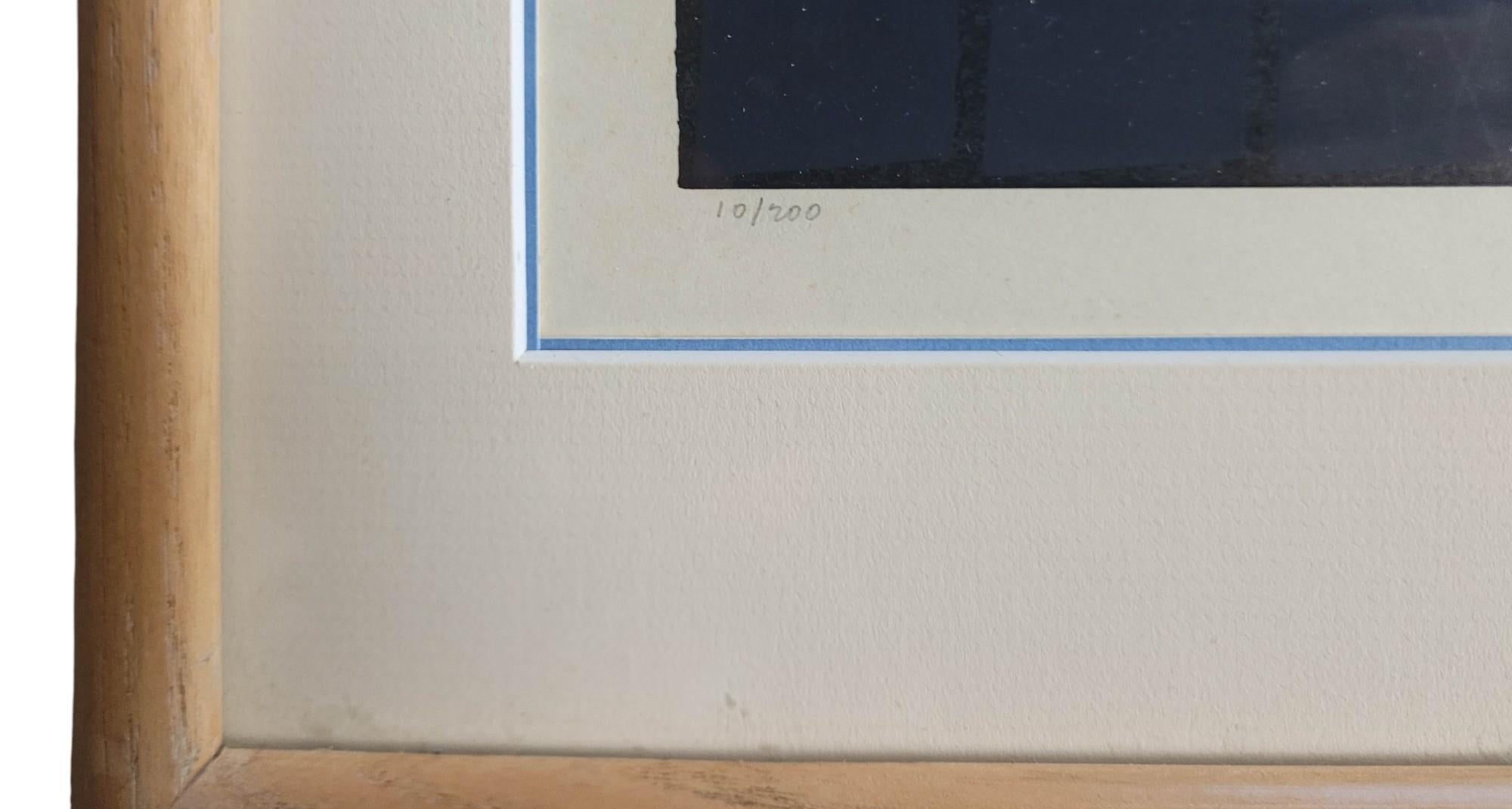 Victor Vasarely - Ein Paar signierte Serigraphien in limitierter Auflage im Angebot 3
