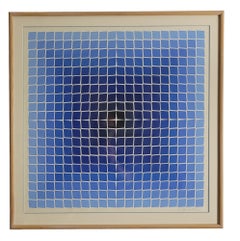 Victor Vasarely - Paire de sérigraphies signées à édition limitée