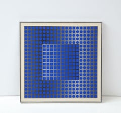 Victor Vasarely Print Zett-KSZ